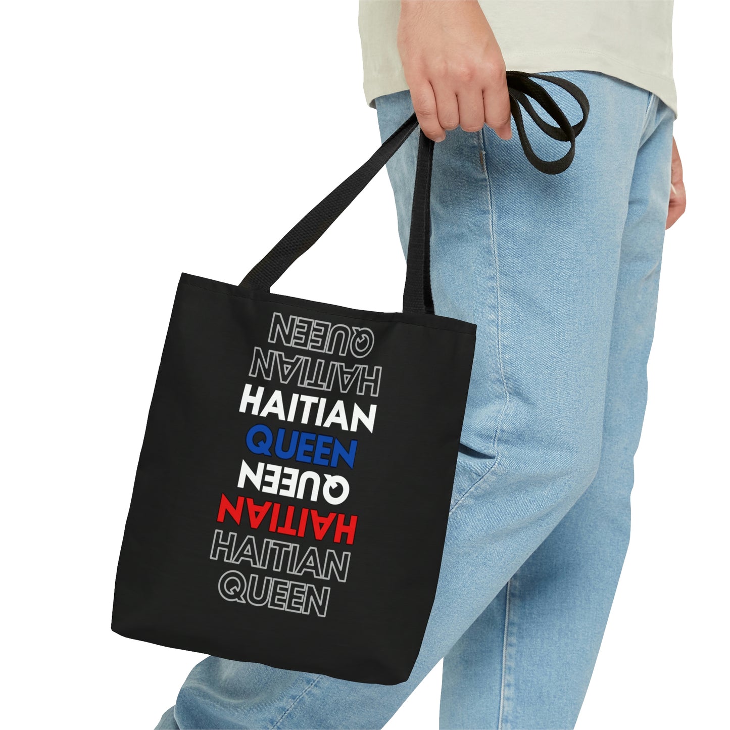 Haitian Queen Text | Haiti Tote Bag | Shoulder Bag