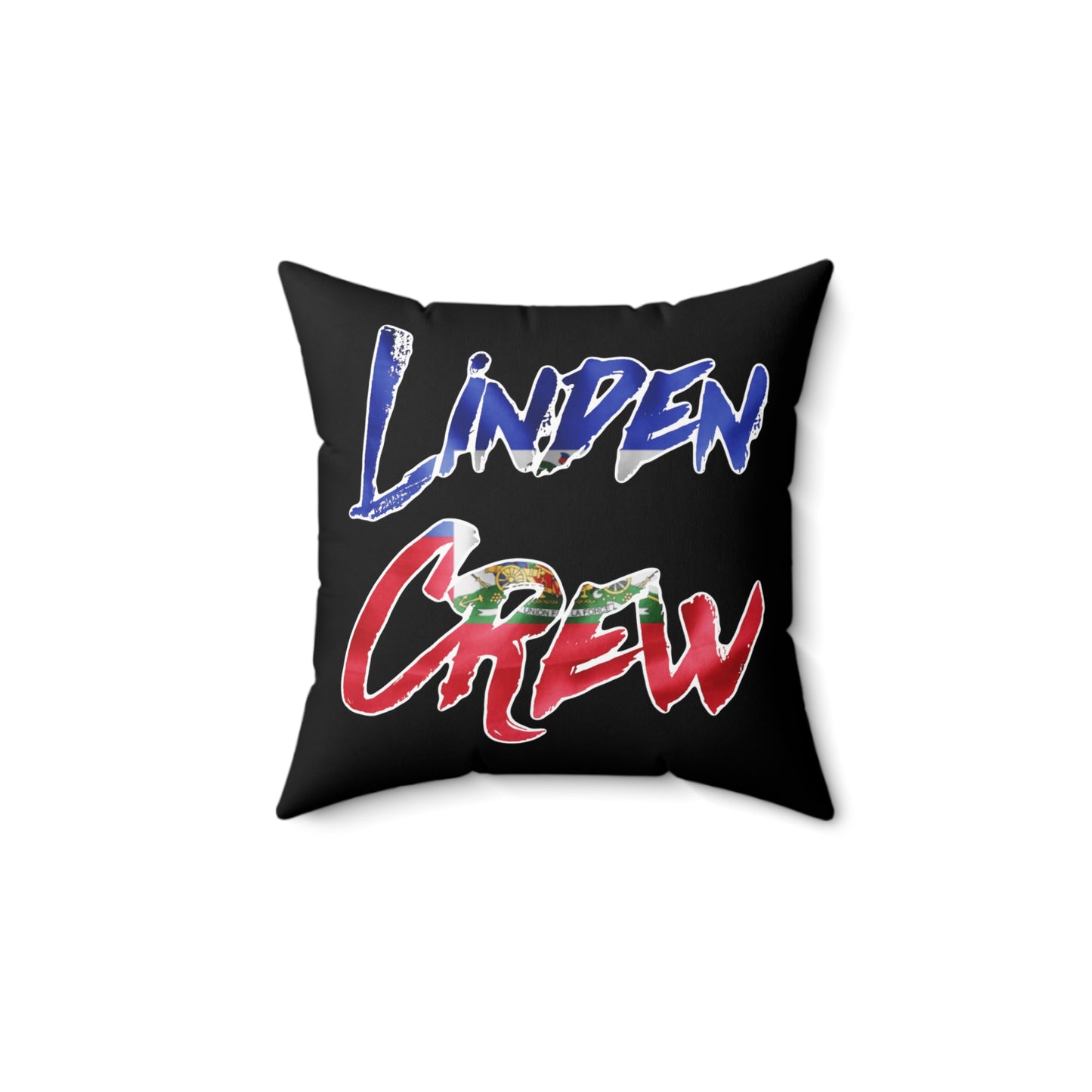 Linden Crew Spun Polyester Square Pillow