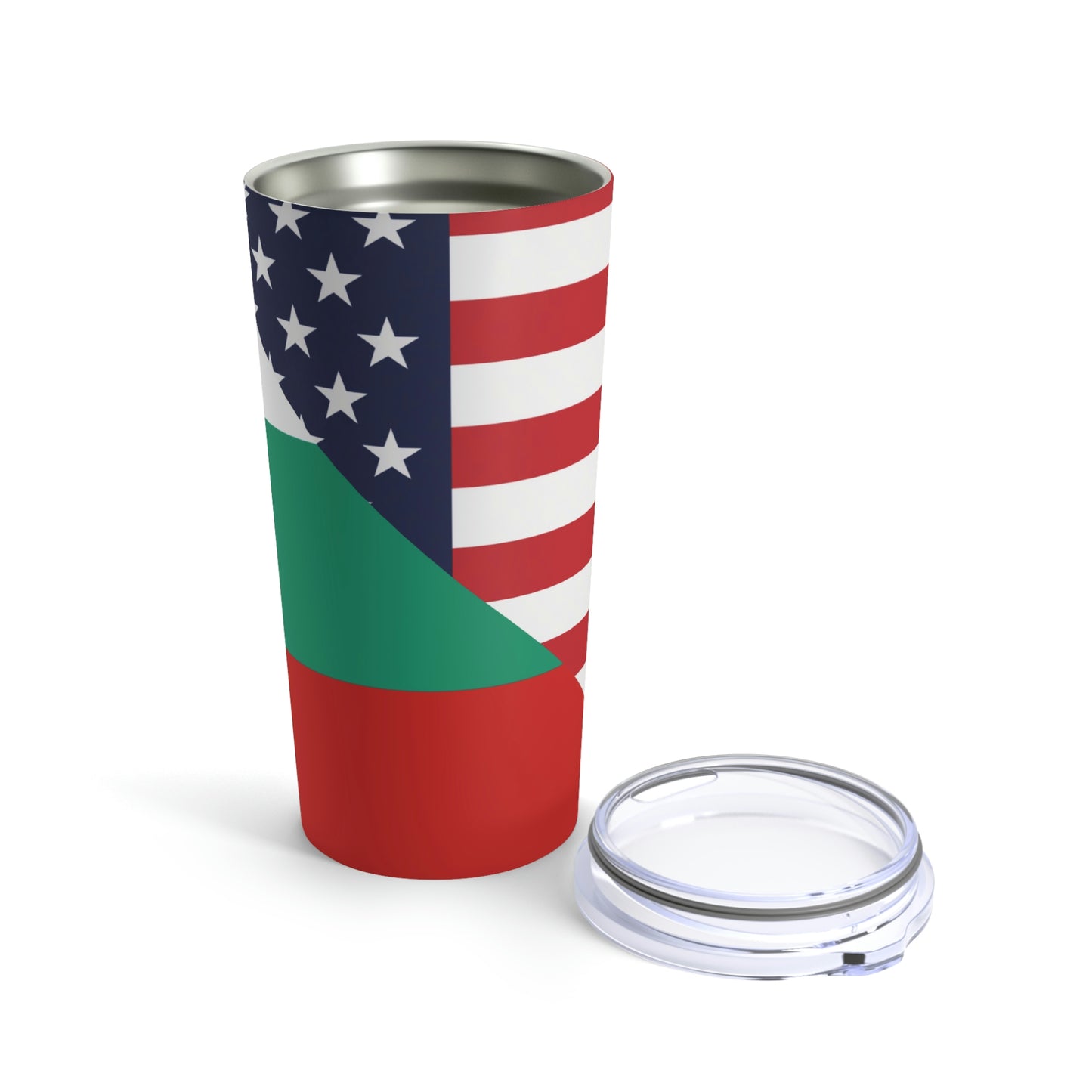 Bulgarian American Flag Bulgaria USA Tumbler 20oz