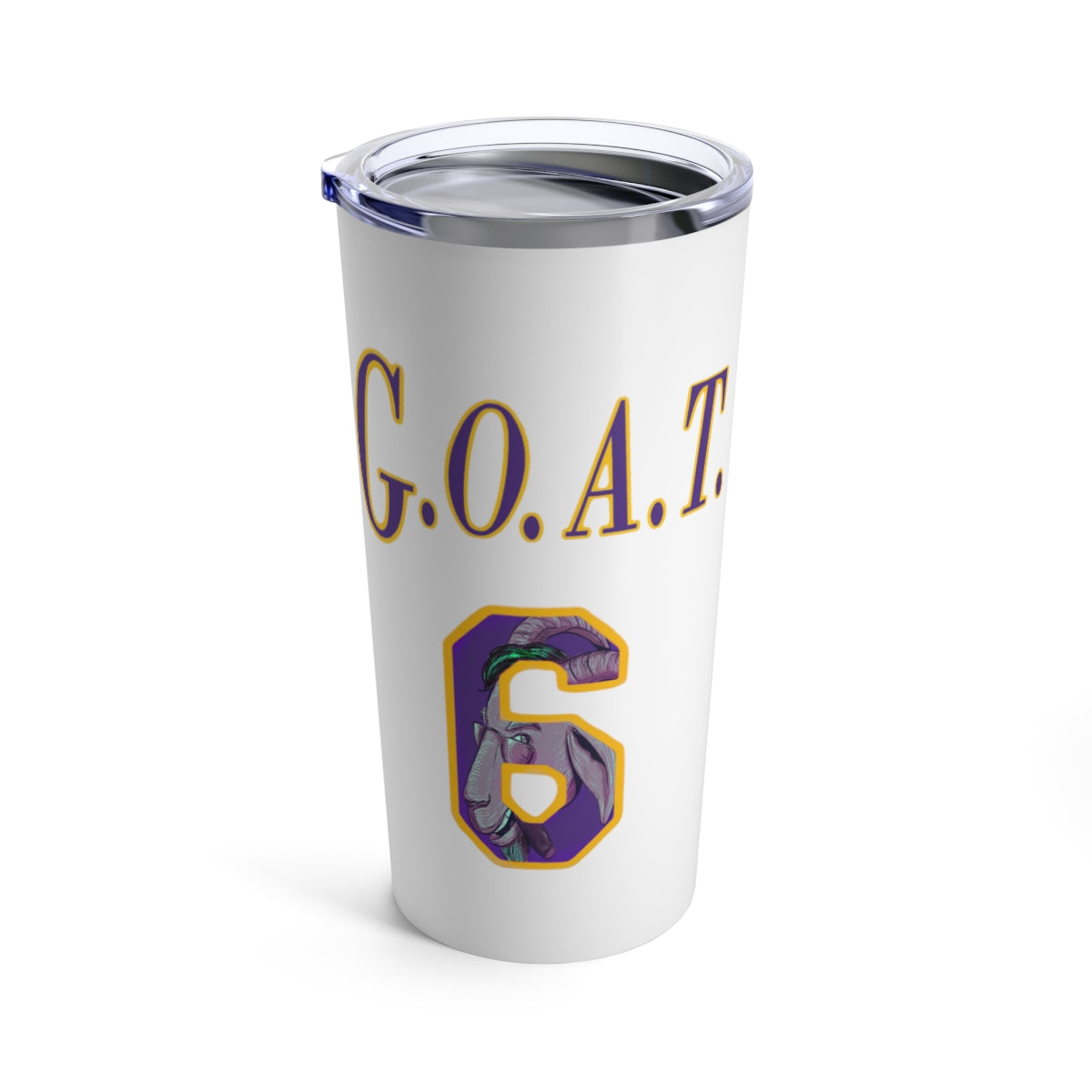 GOAT 6 | Los Angeles Basketball G.O.A.T. Tumbler 20oz