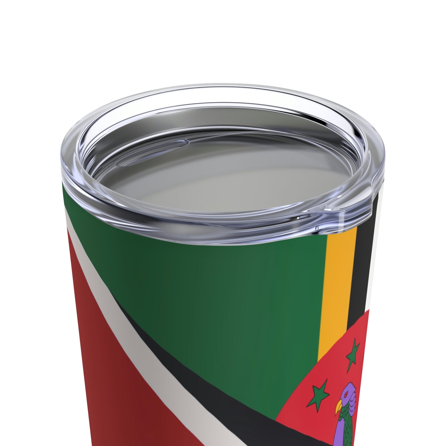 Trinidad Dominica Flag Trini Tobago Tumbler 20oz