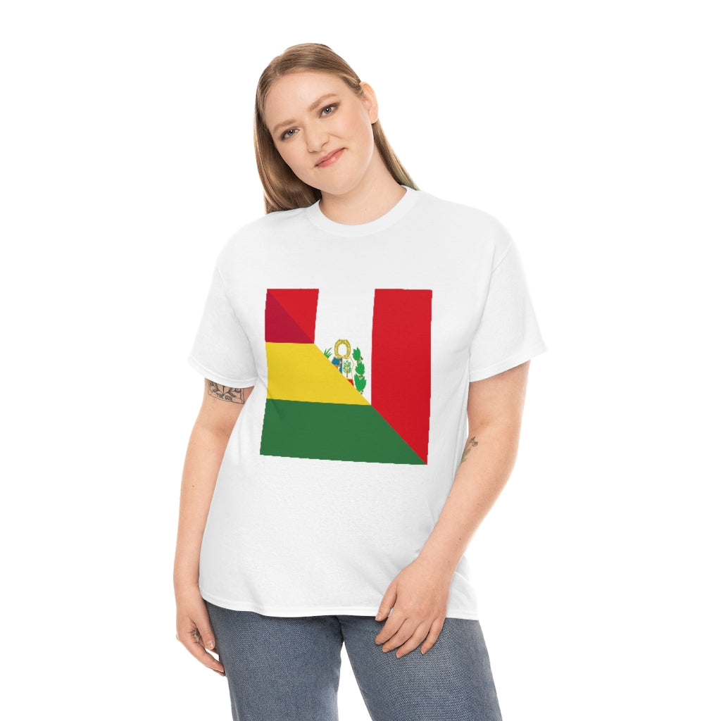 Peru Bolivia Flag Shirt | Peruvian Bolivian Men Women TShirt