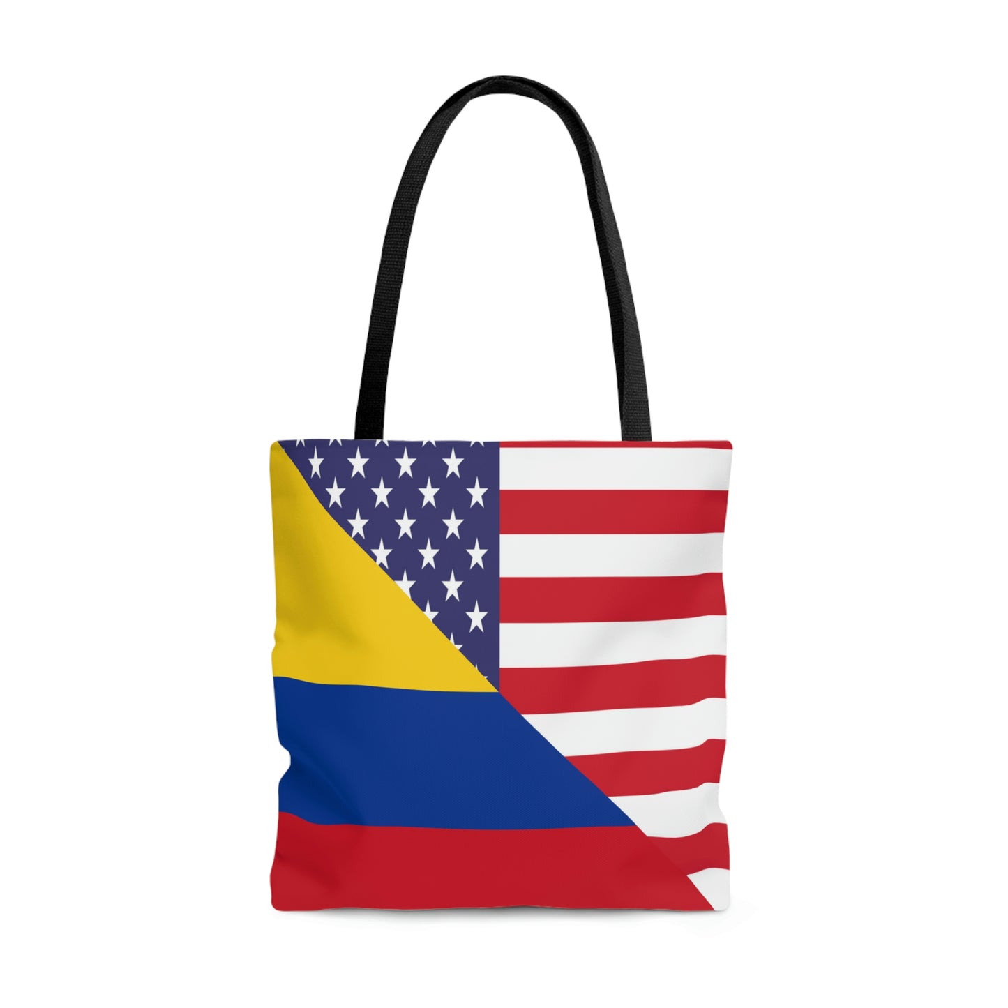 Colombian American Flag Colombia USA Tote Bag | Shoulder Bag