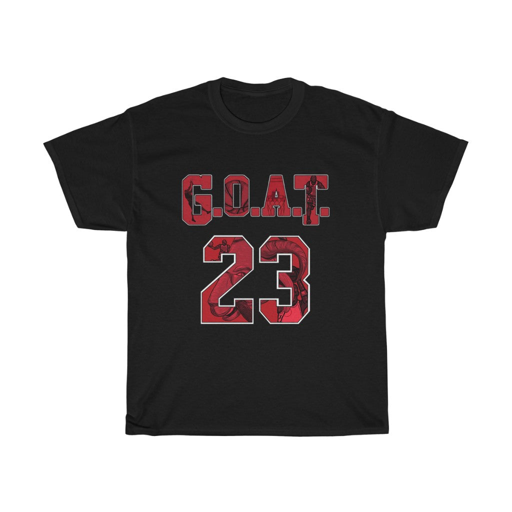 GOAT 23 T-Shirt | Chicago Basketball G.O.A.T Tee