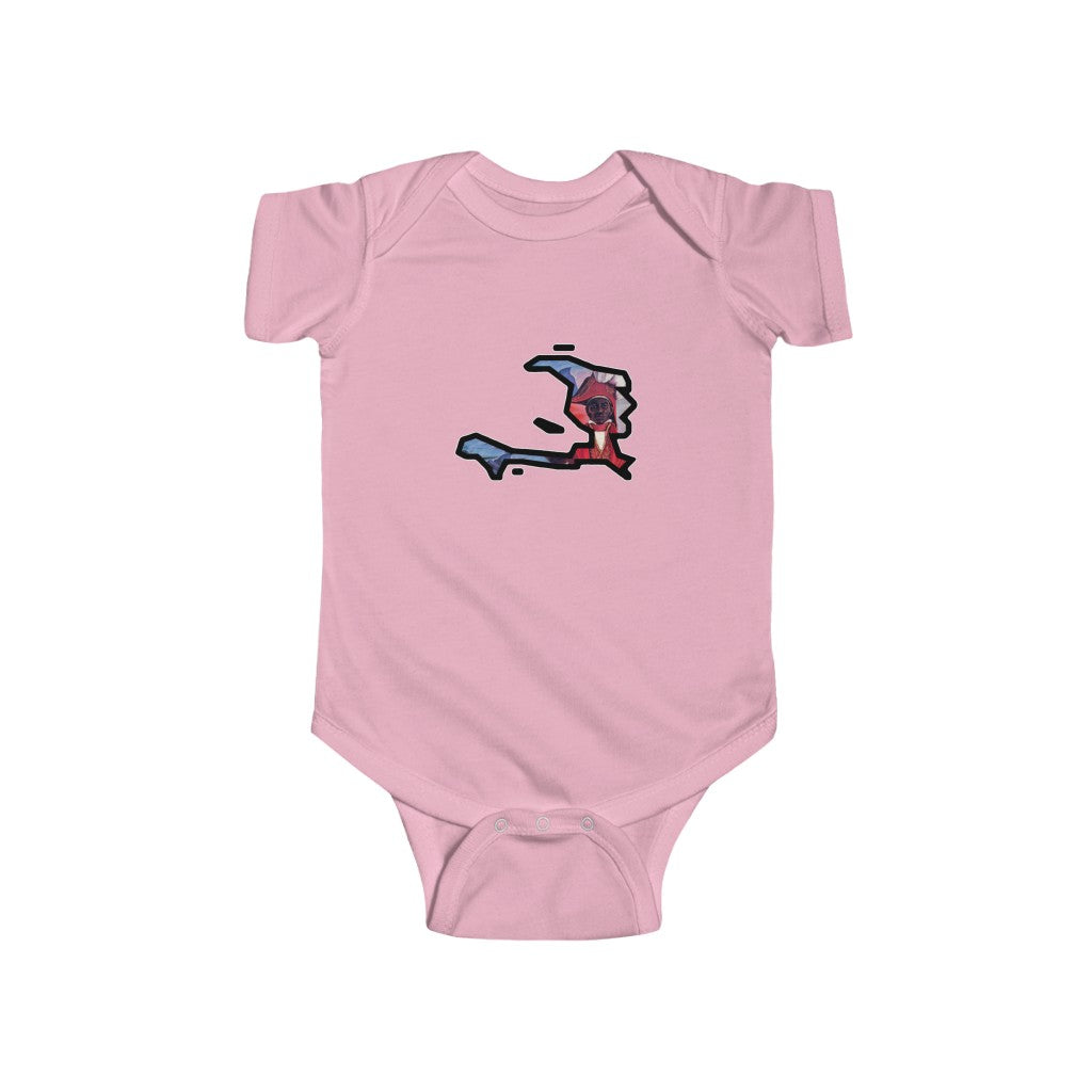 Jean Jacques Dessalines Island Baby Bodysuit | Haiti Ayiti Haitian