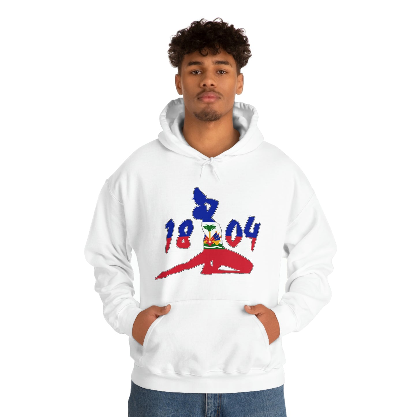 Neg Marron Haitian Flag Hoodie | 1804 Neg Mawon Haiti 2