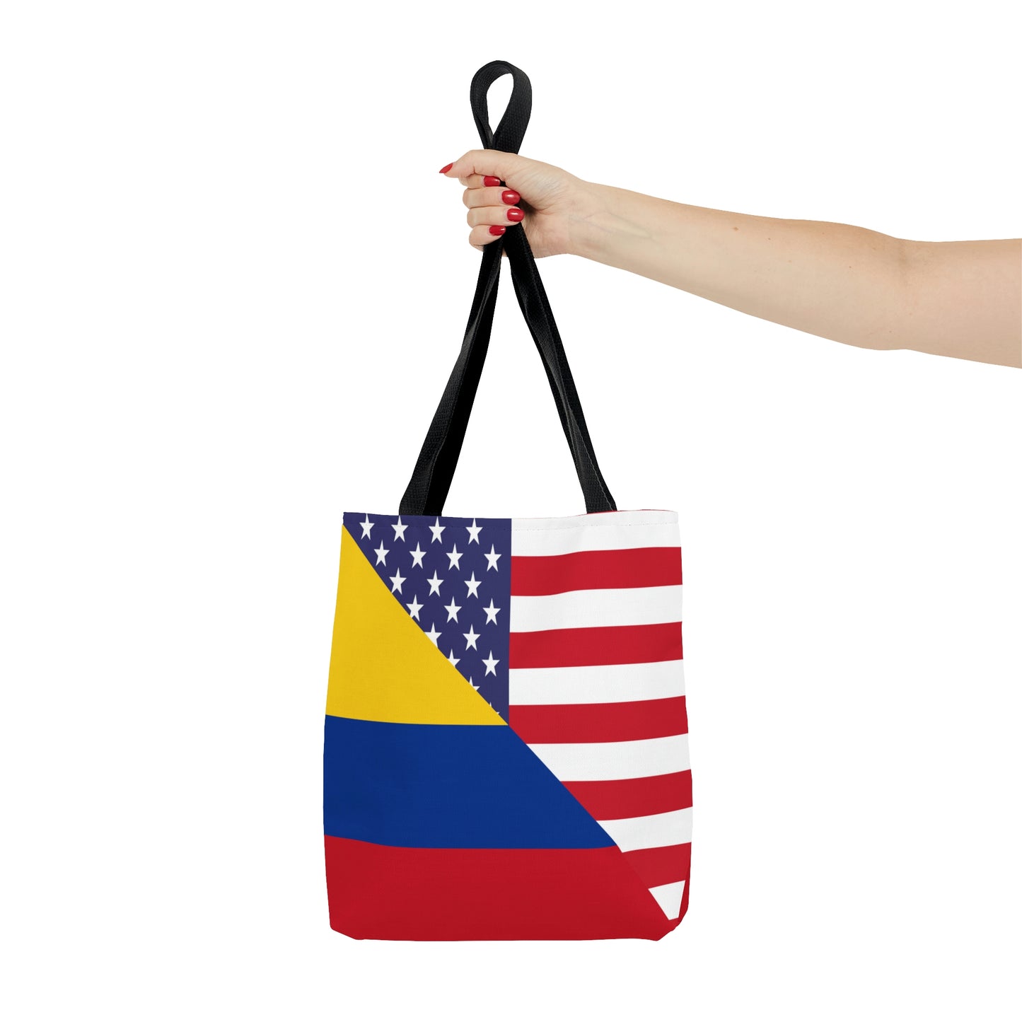 Colombian American Flag Colombia USA Tote Bag | Shoulder Bag