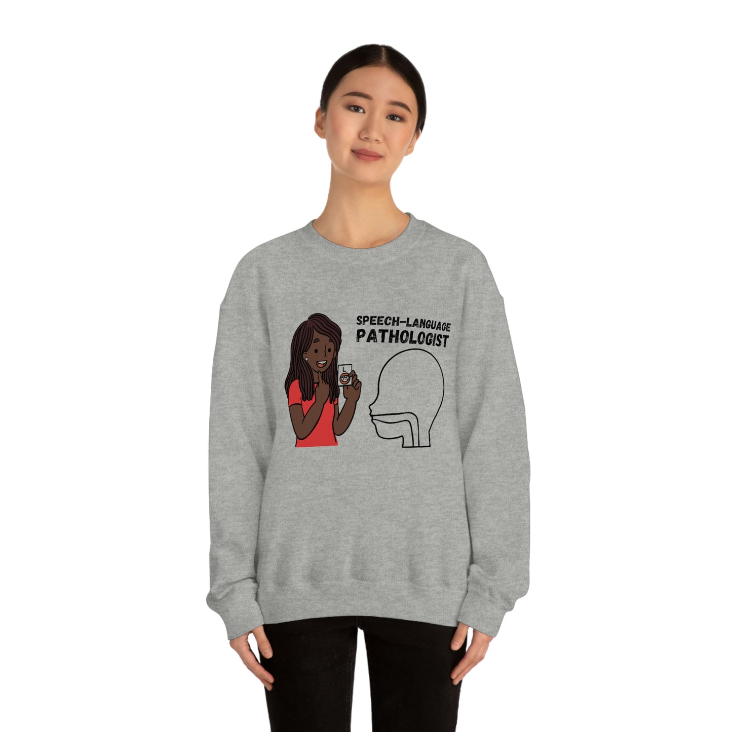 SLP Speech-Language Pathologist Image Sweatshirt | Unisex Pullover