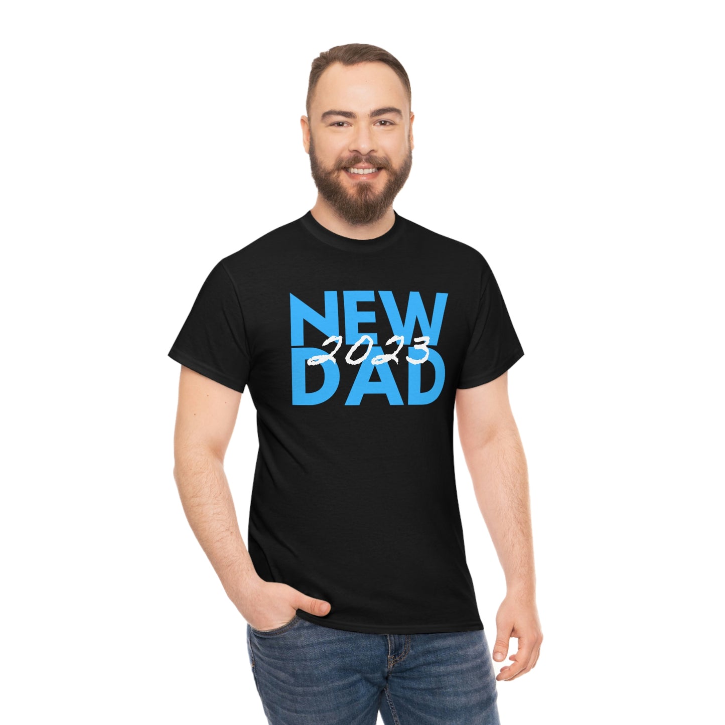 New Dad 2023 First Time Father T-Shirt | Unisex Tee Shirt