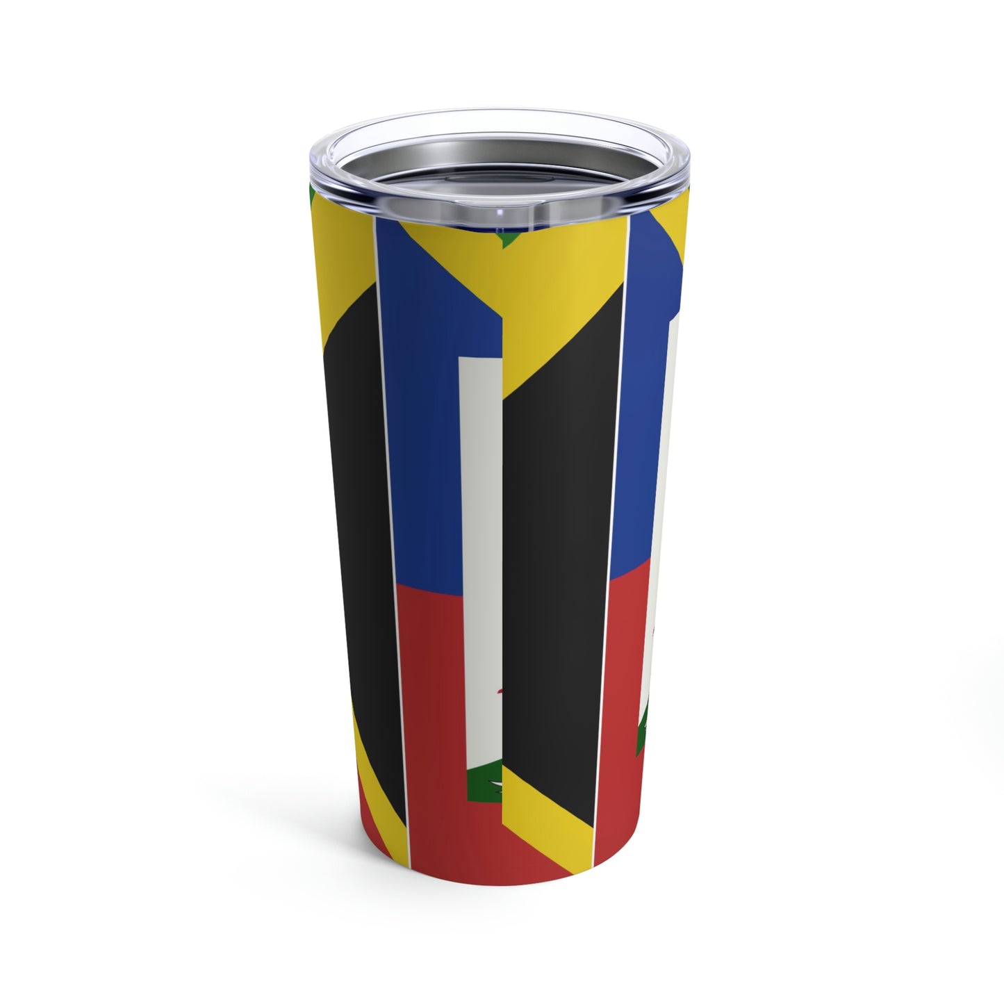 Haitian Jamaican Flag | Half Jamaica Haiti Tumbler 20oz