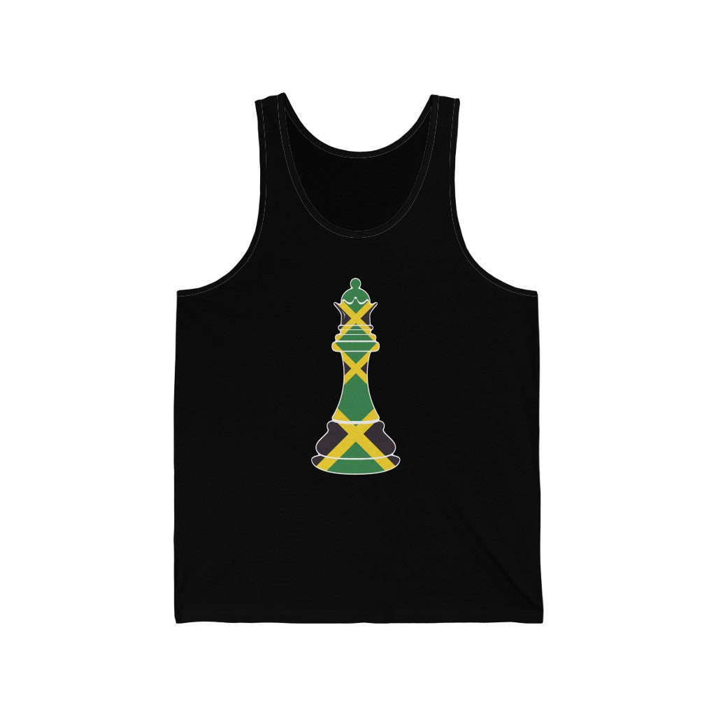 Jamaican Queen Chess Piece Tank Top | Jamaica