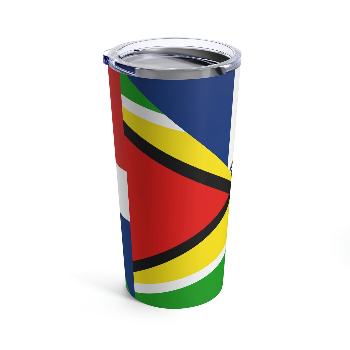 Guyanese Dominican Flag Guyana DR Tumbler 20oz