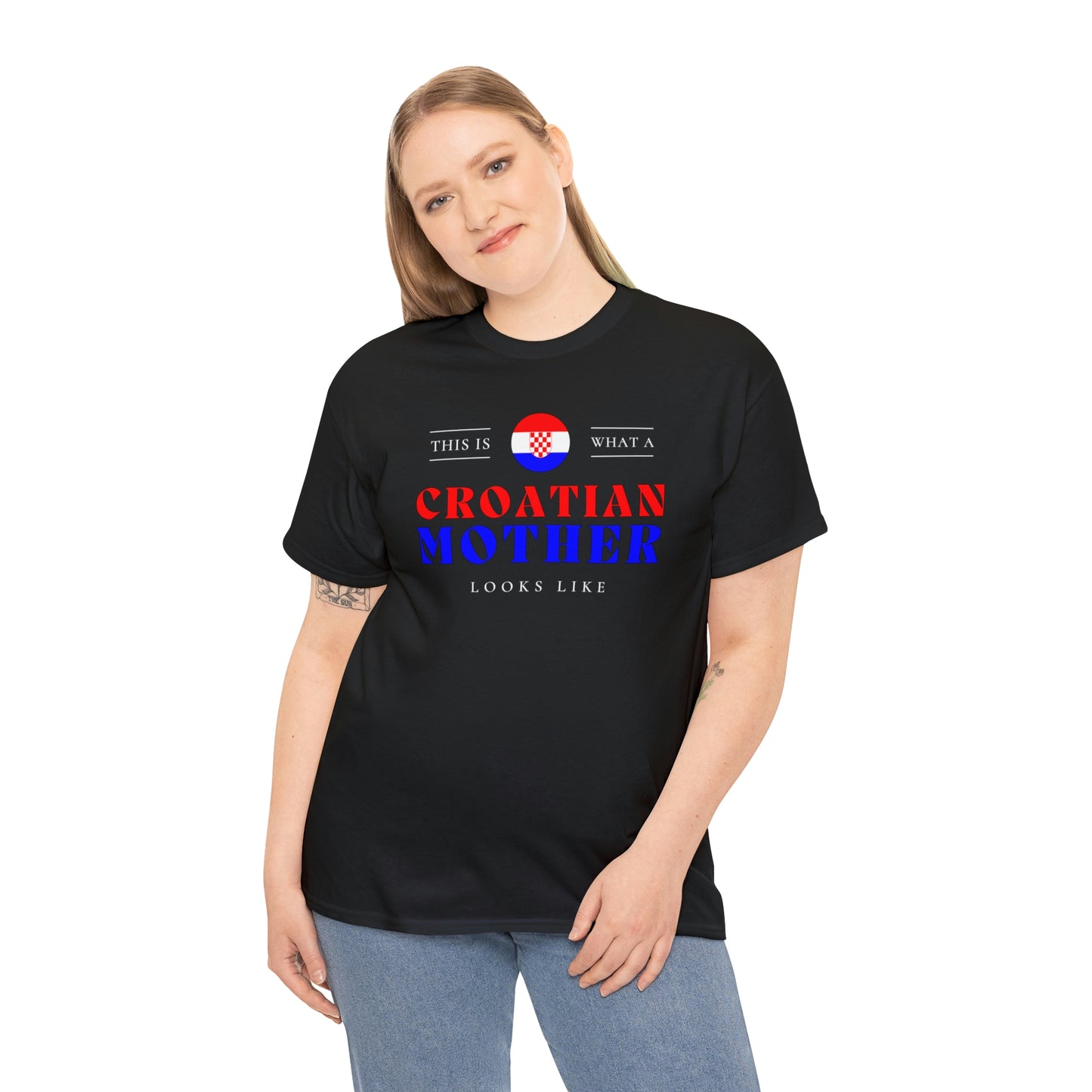 Croatian Mother Looks Like Croatia Mom T-Shirt | Unisex Tee Shirt