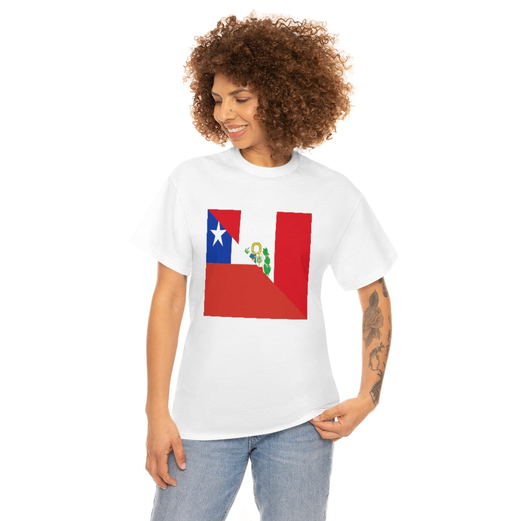 Peru Chile Flag Shirt | Peruvian Chilean Men Women TShirt