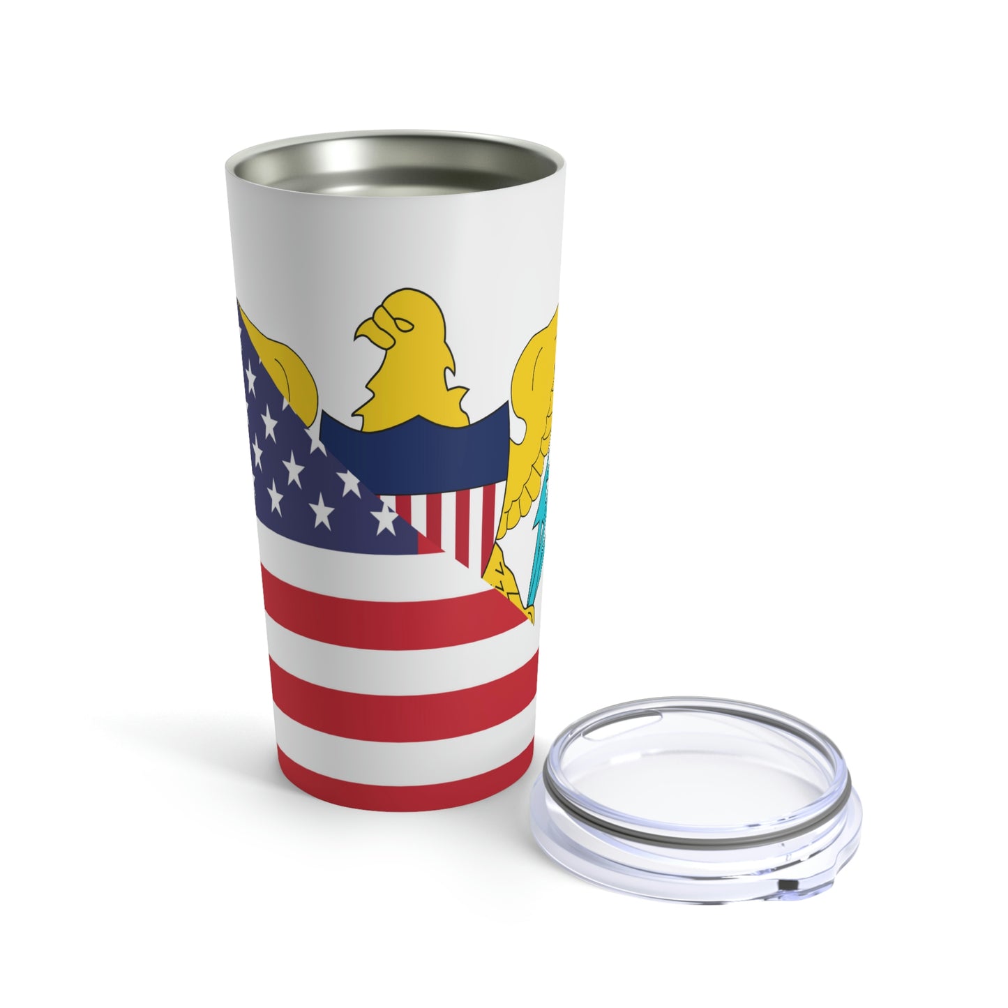 Virgin Islands American Flag Virgin Islander Tumbler 20oz