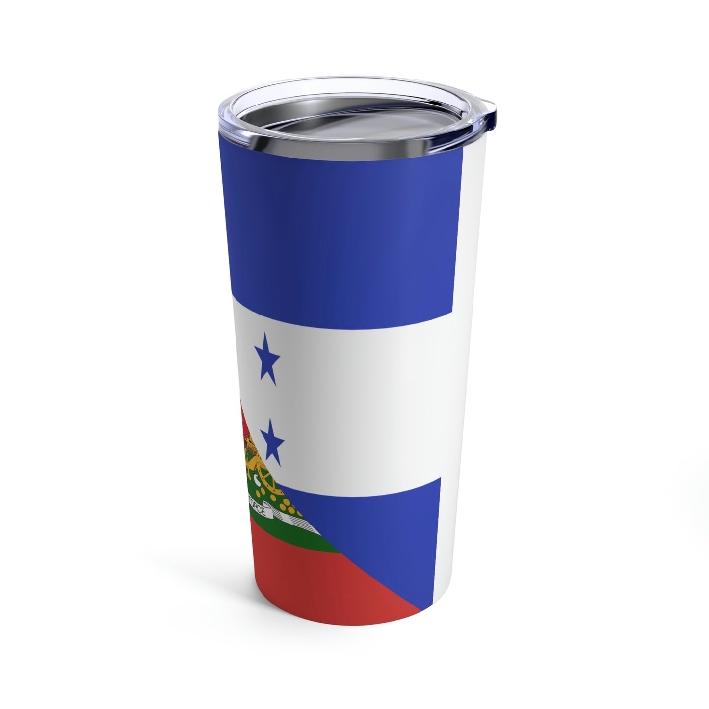 Haitian Honduran Half Haiti Honduras Flag Tumbler 20oz Beverage Container