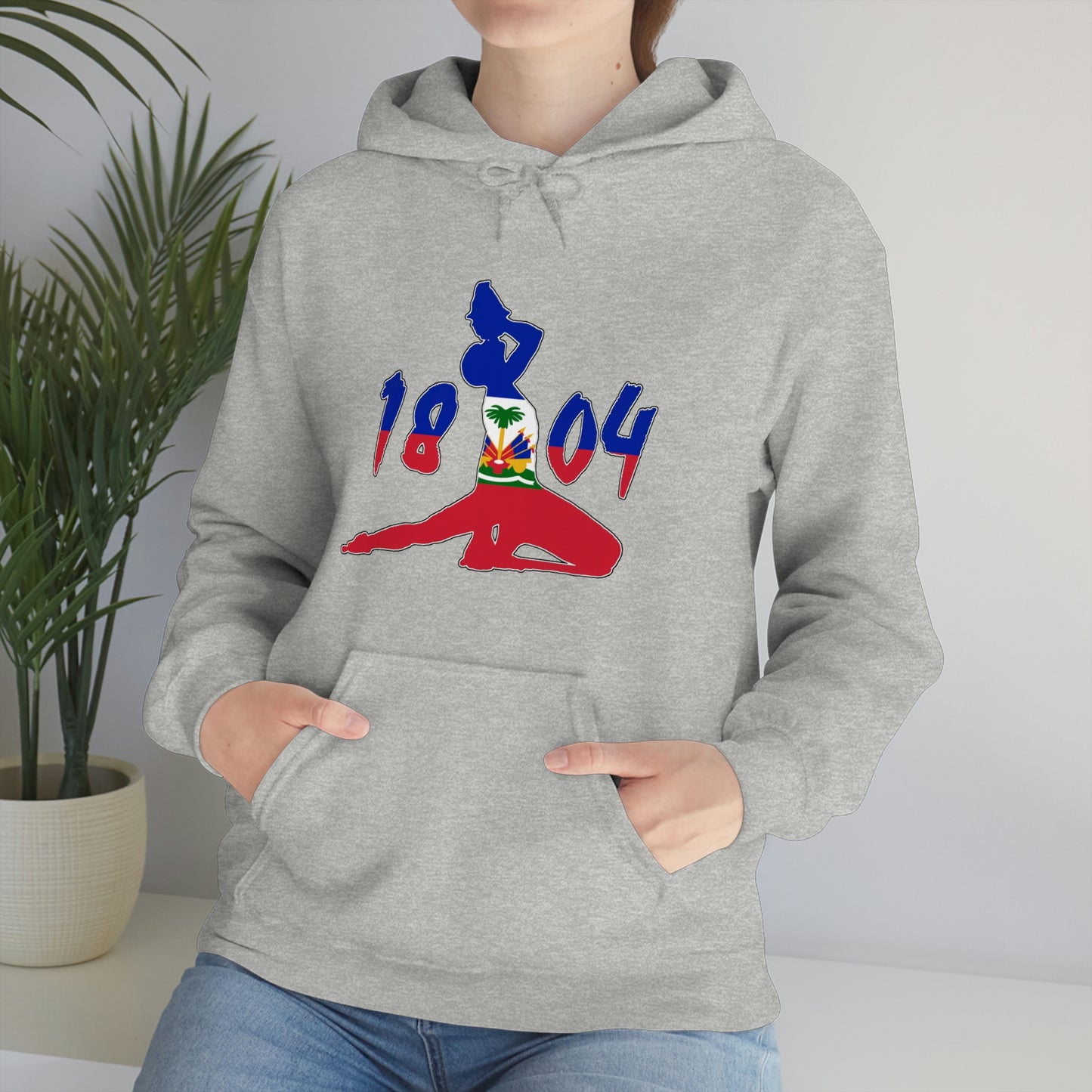 Neg Marron Haitian Flag Hoodie | 1804 Neg Mawon Haiti 2