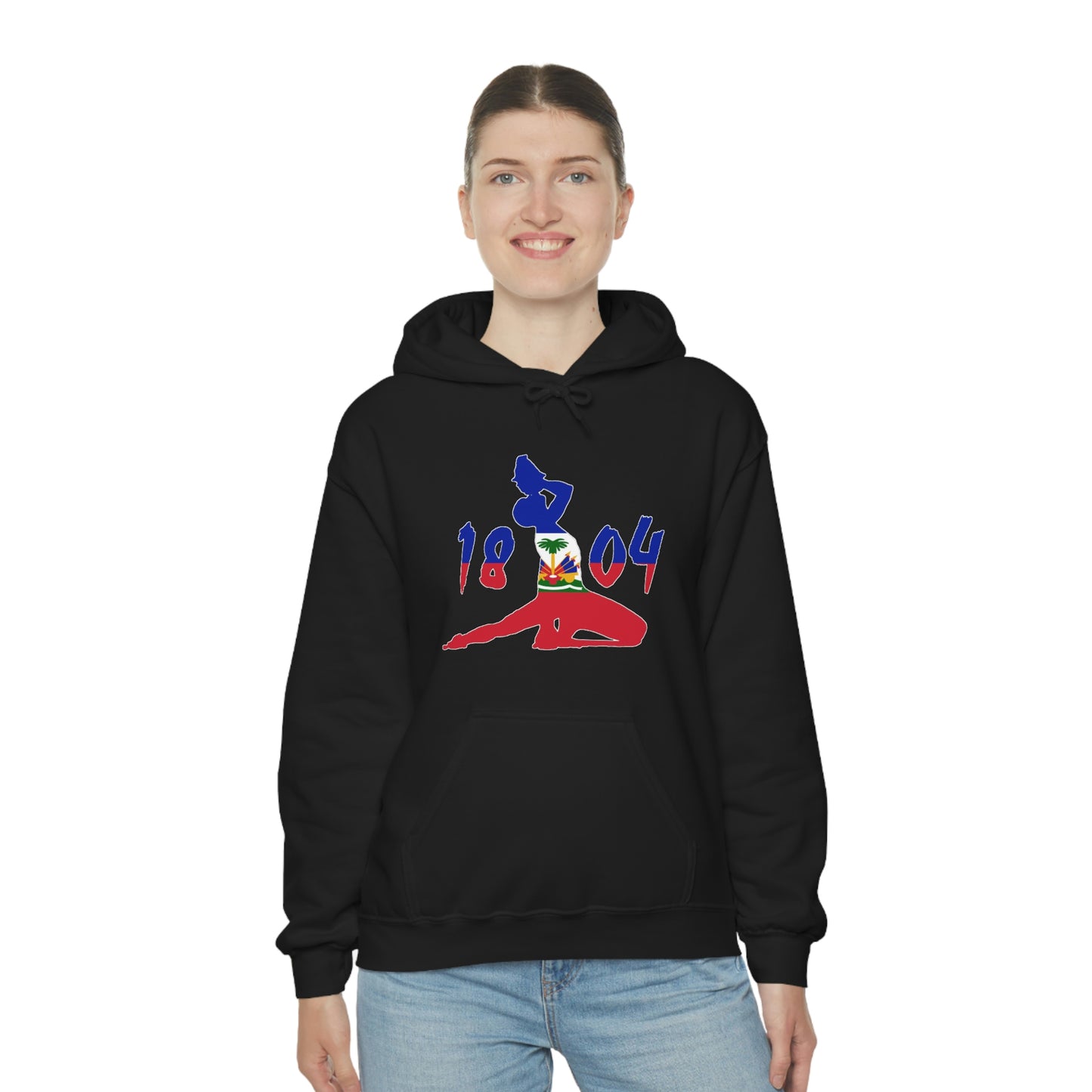 Neg Marron Haitian Flag Hoodie | 1804 Neg Mawon Haiti 2