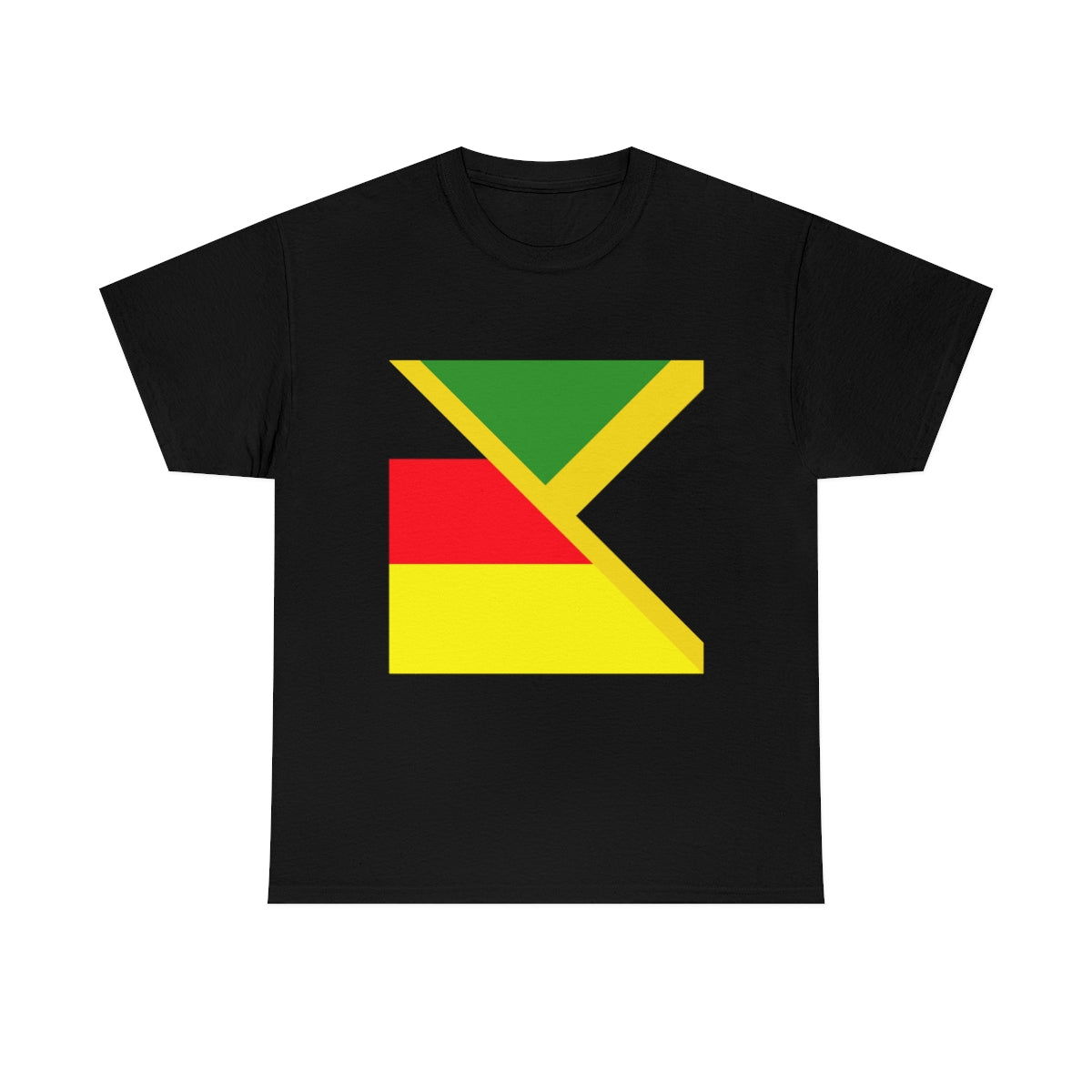 Jamaican German Flag Tee Shirt | Unisex Jamaica Germany USA Tshirt