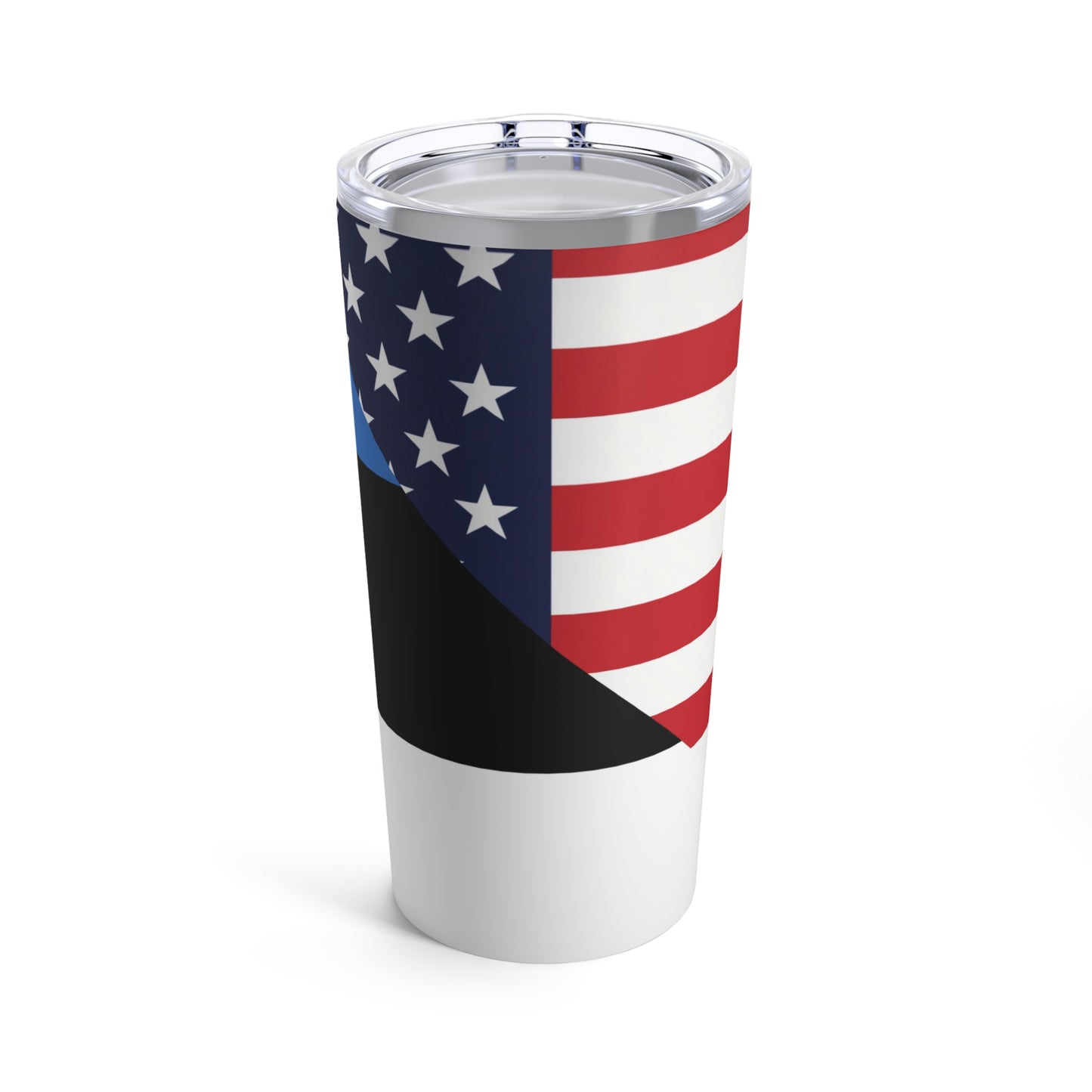 Estonian American Flag Estonia USA Tumbler 20oz