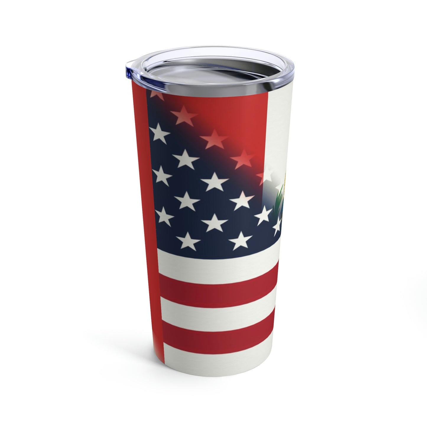 Peru America Flag | Peruvian American Flag Tumbler 20oz