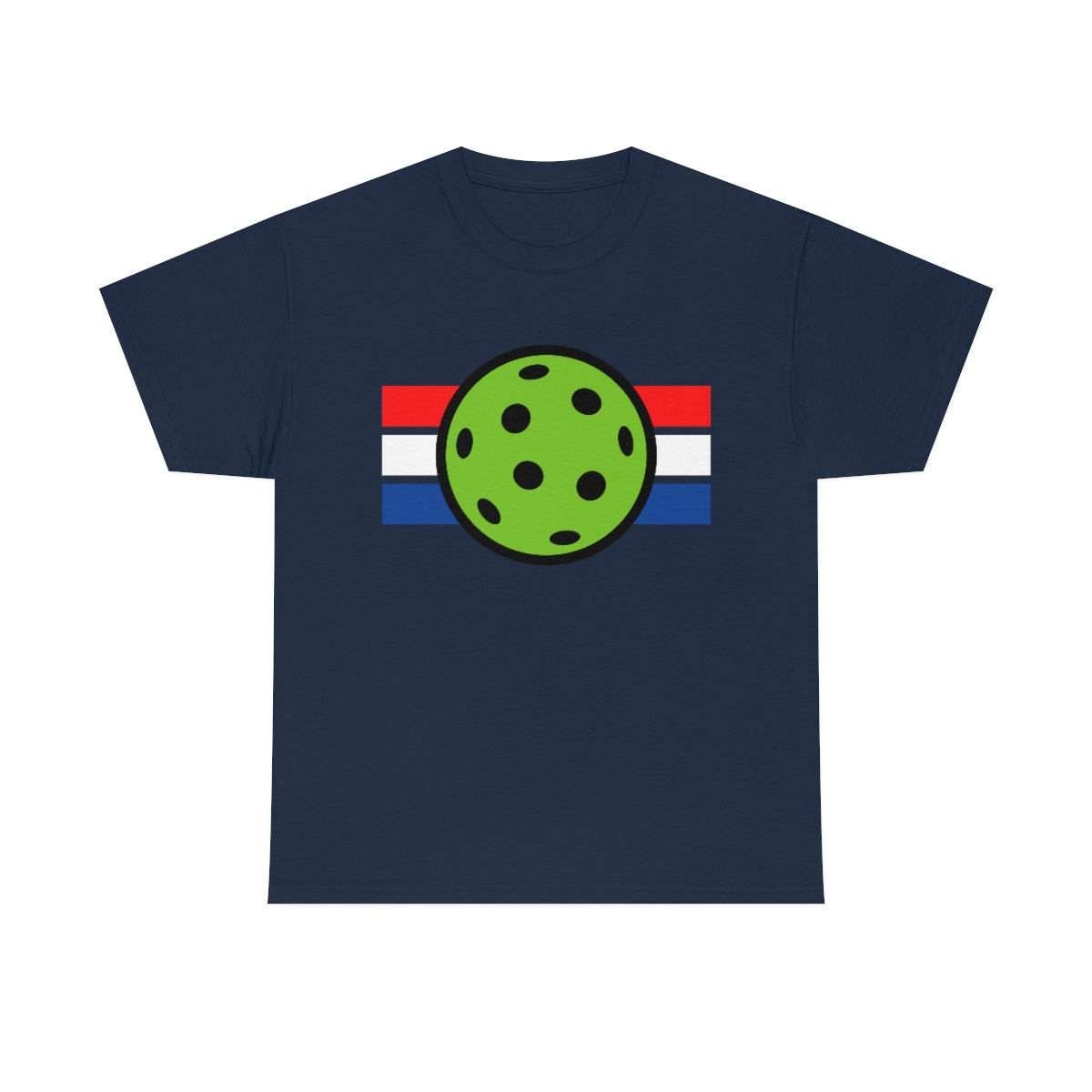 Pickleball Red White and Blue Tee Shirt | Unisex Pickle Ball T-Shirt