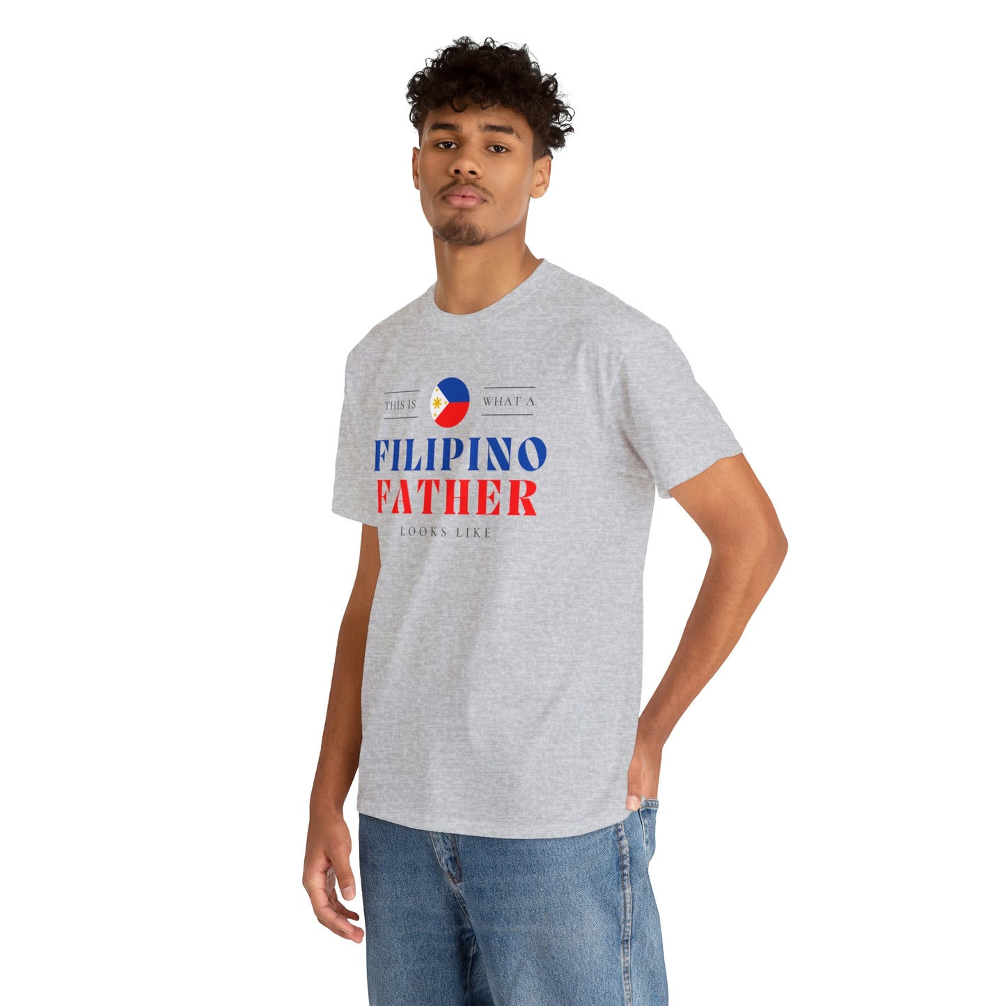 Filipino Father Looks Like Philippines Dad T-Shirt | Unisex Tee Shirt