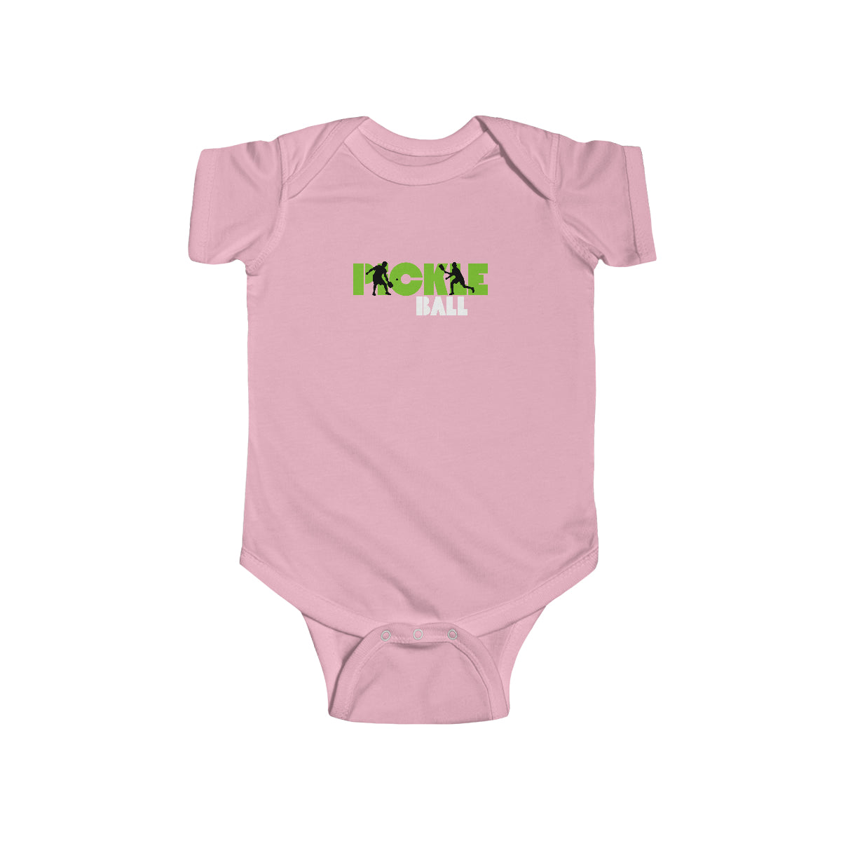 Pickleball Match Pickle Ballers Game Baby Bodysuit | Newborn Boy Girl