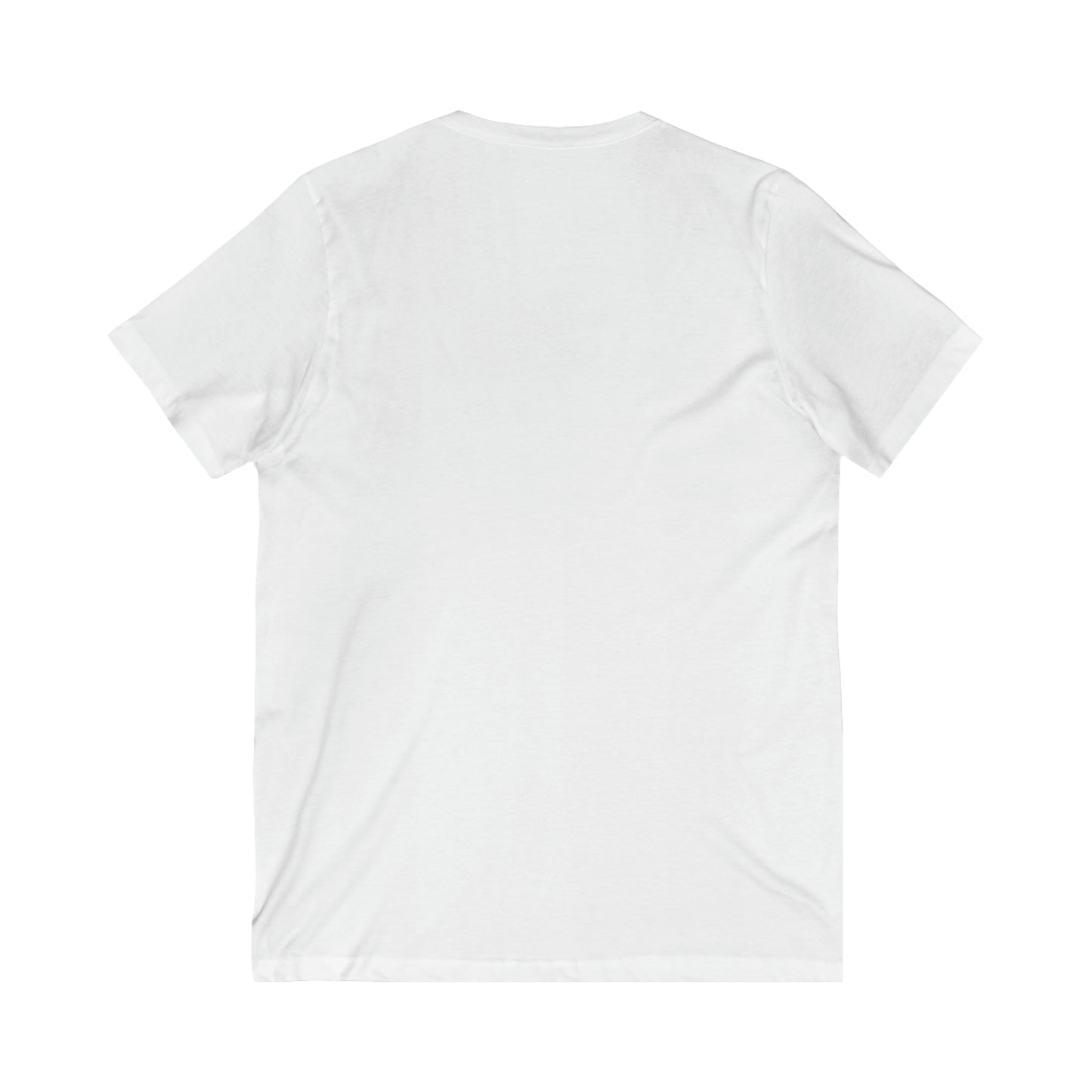 Gemini Zodiac Sign Shapecloud White V-Neck T-Shirt | Unisex Vee Shirt