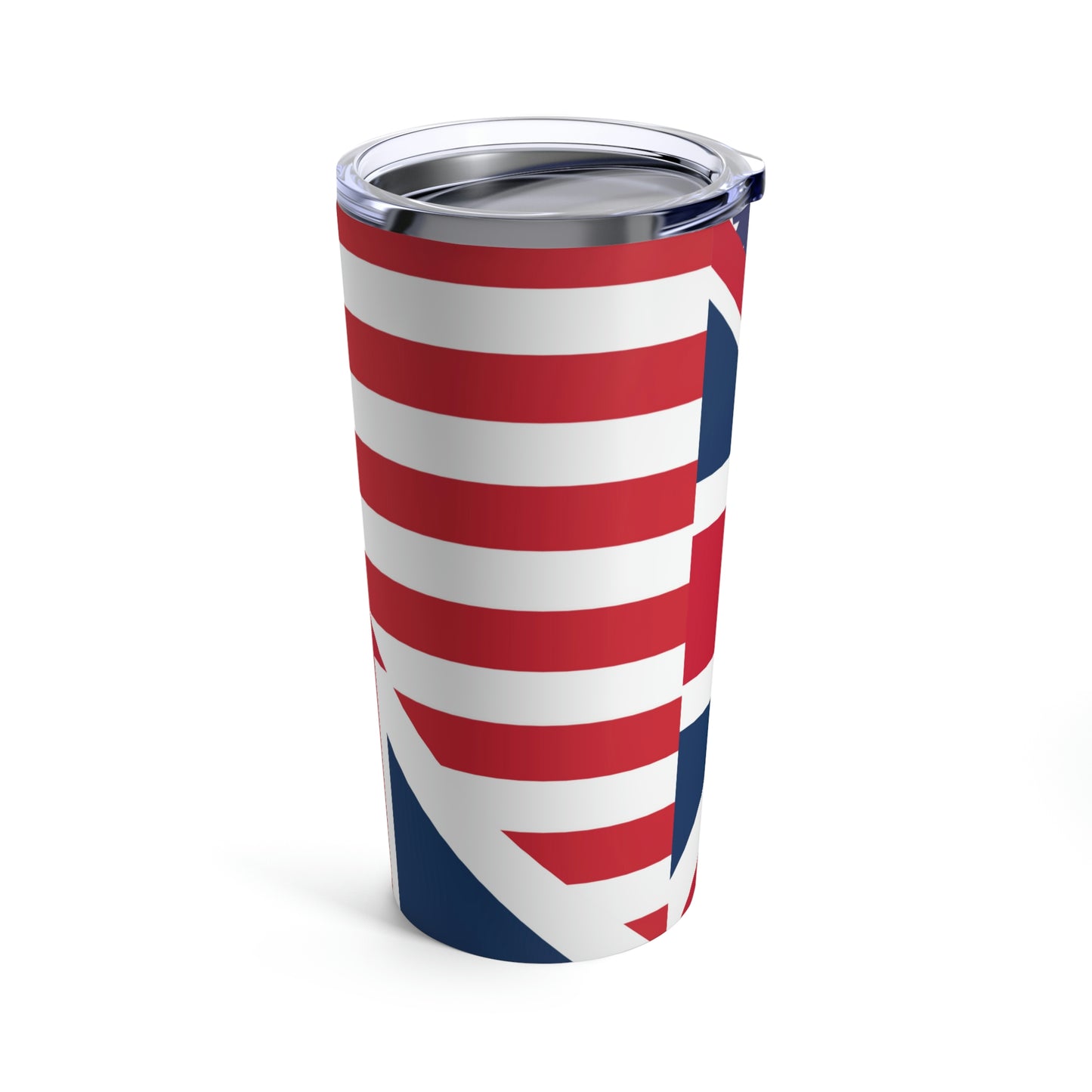 English American Flag United Kingdom USA Tumbler 20oz