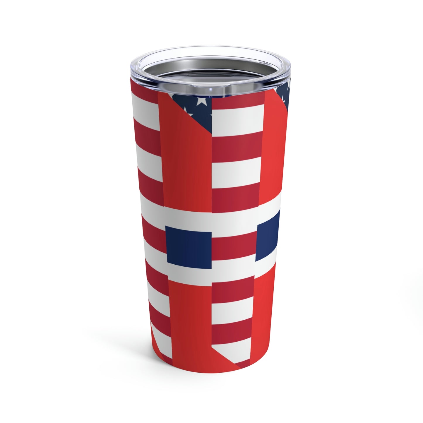 Norwegian American Flag Norway USA Tumbler 20oz