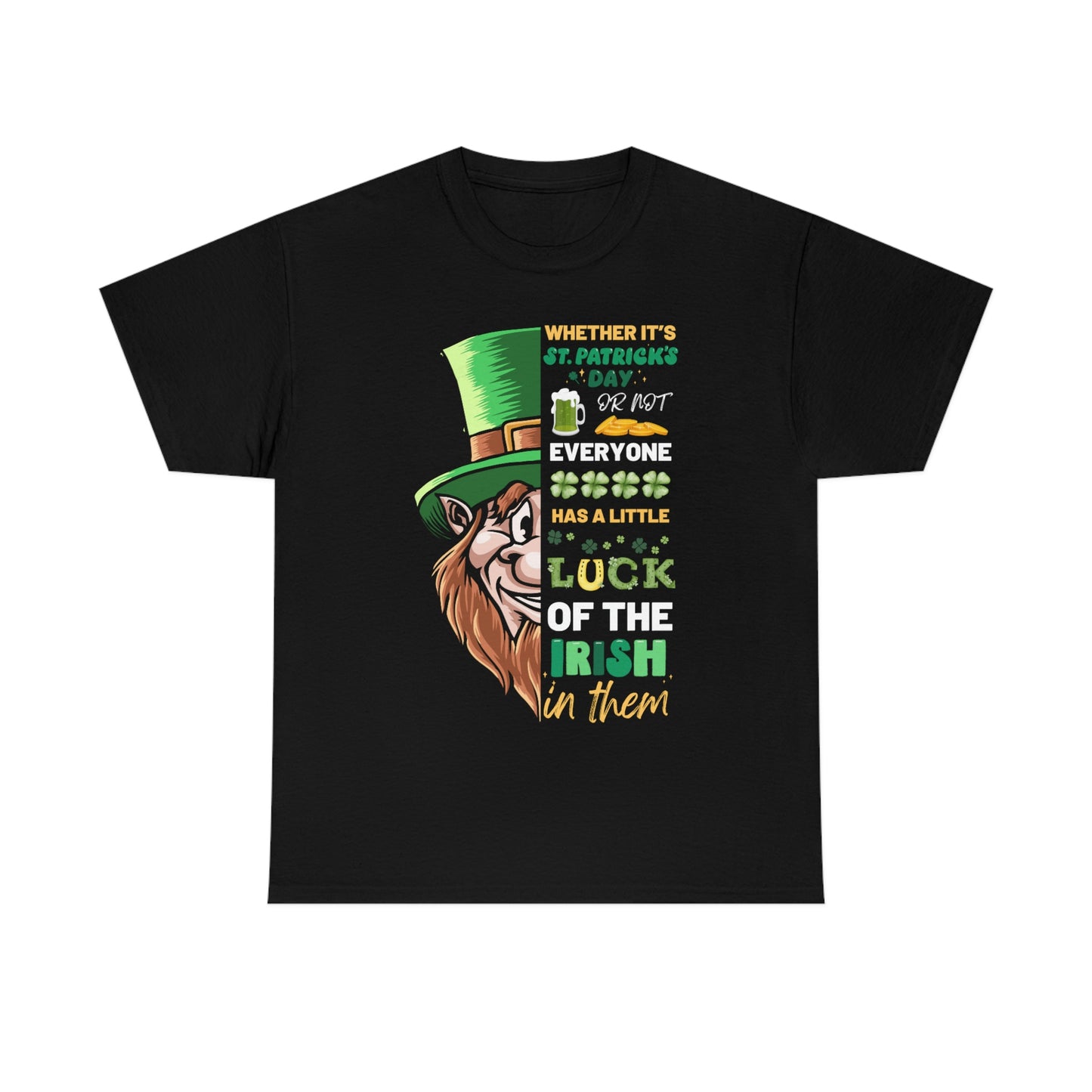 St. Patrick's Day Tee Shirt | Luck of the Irish T-Shirt