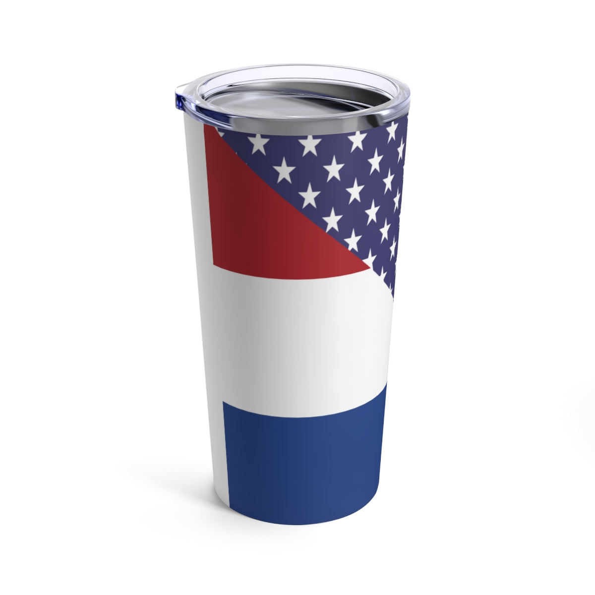 Netherlands American Flag USA Tumbler 20oz