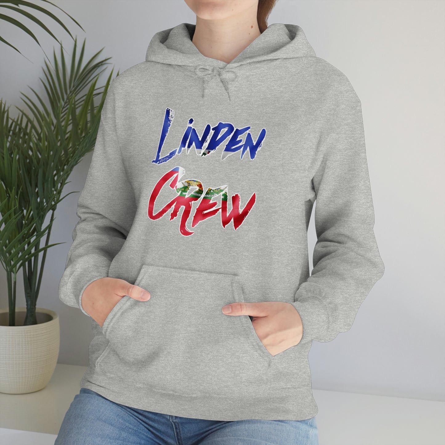 Linden Crew Haitian Flag Hoodie