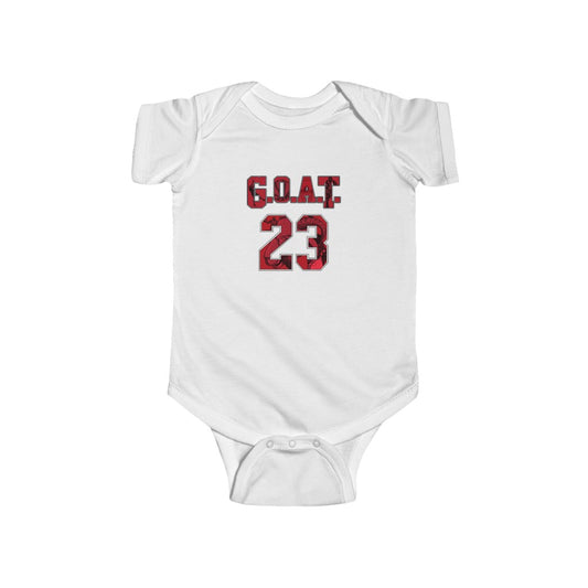 G.O.A.T. 23 Baby Bodysuit | Chicago GOAT Basketball Champion Boy Girl