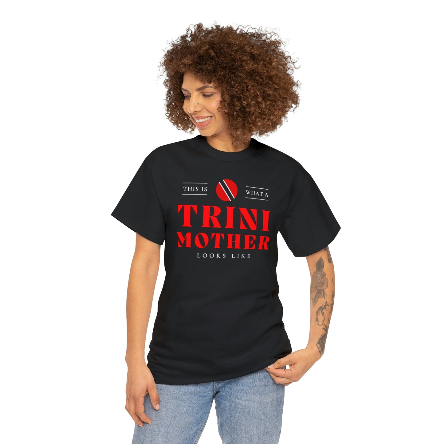 Trini Mom Looks Like Trinidad Mother T-Shirt | Unisex Tee Shirt