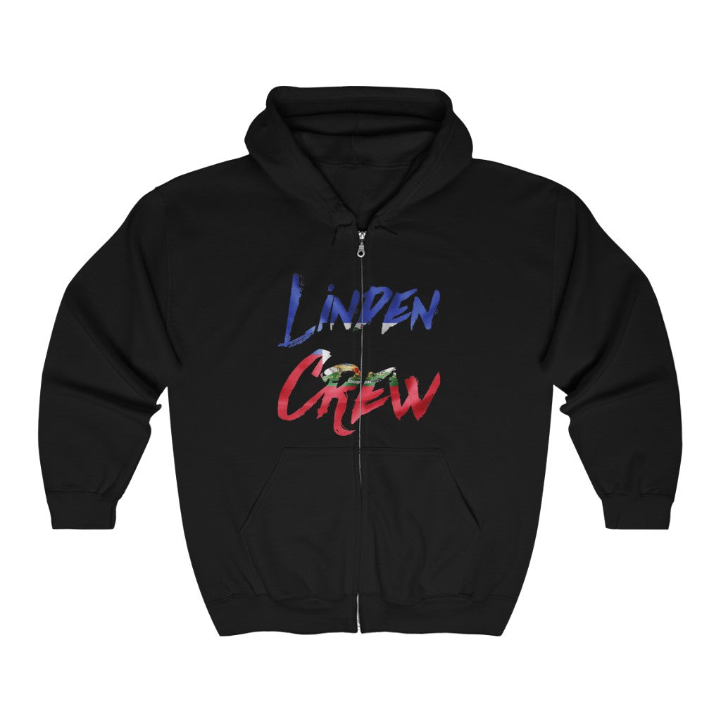 Linden Crew Zip Hoodie | Hooded Sweatshirt