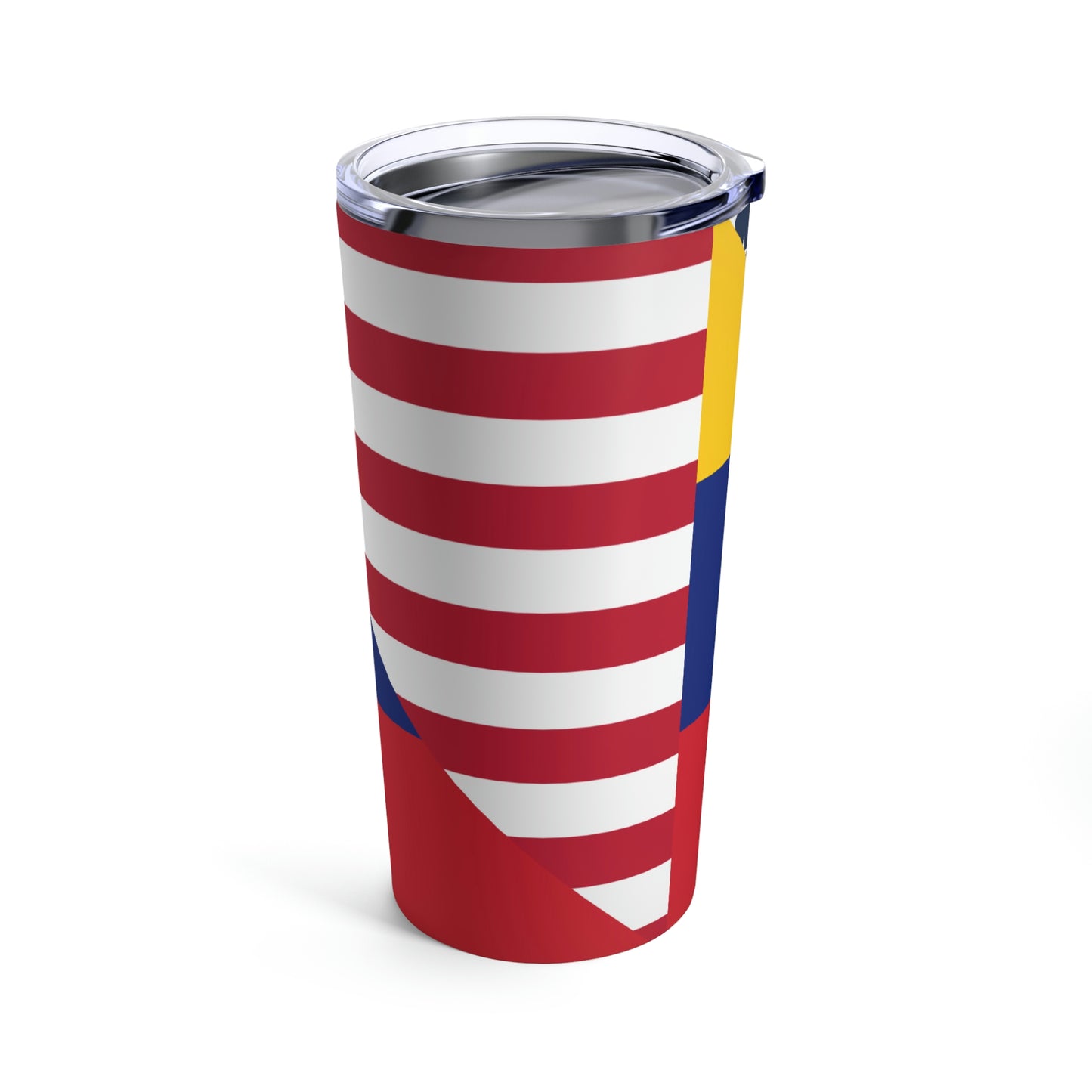 Venezuela American Flag Half Venezuelan USA Tumbler 20oz Beverage Container