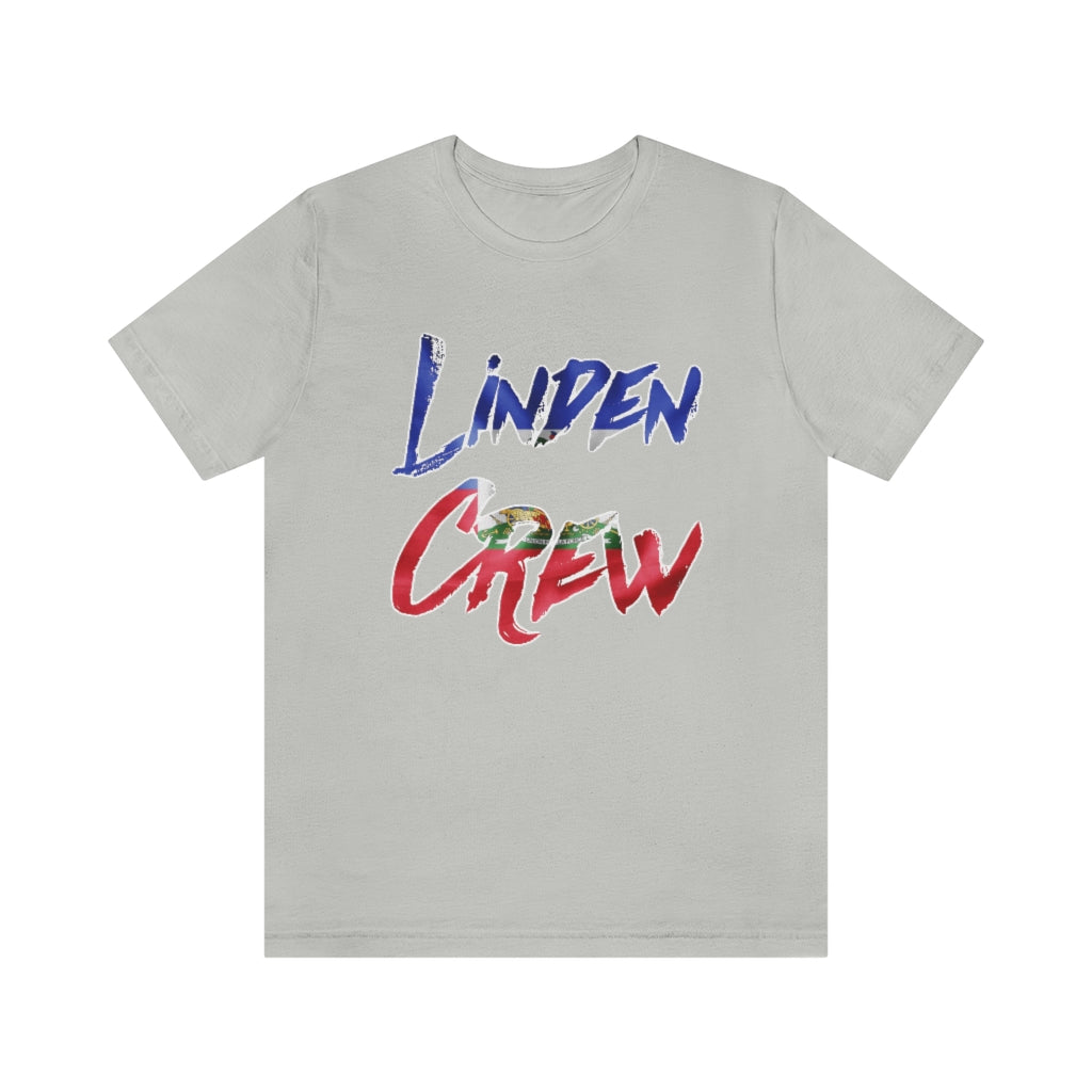 Linden Crew Softstyle Haitian Flag T-Shirt