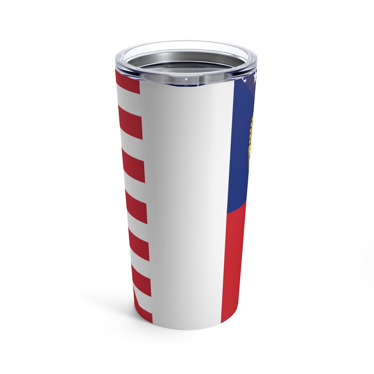 Liechtenstein American Flag Tumbler 20oz