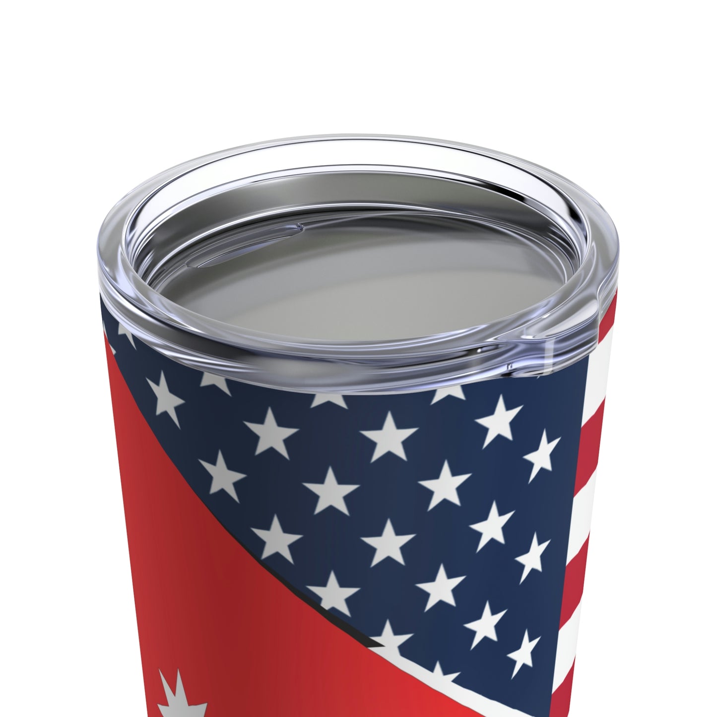 Jordan American Flag Half Jordanian USA Tumbler 20oz Beverage Container