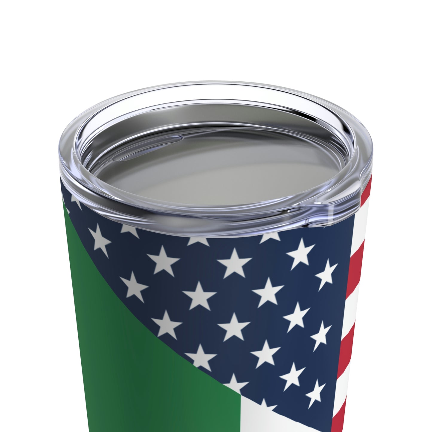 Irish American Flag Half Ireland USA Tumbler 20oz Beverage Container