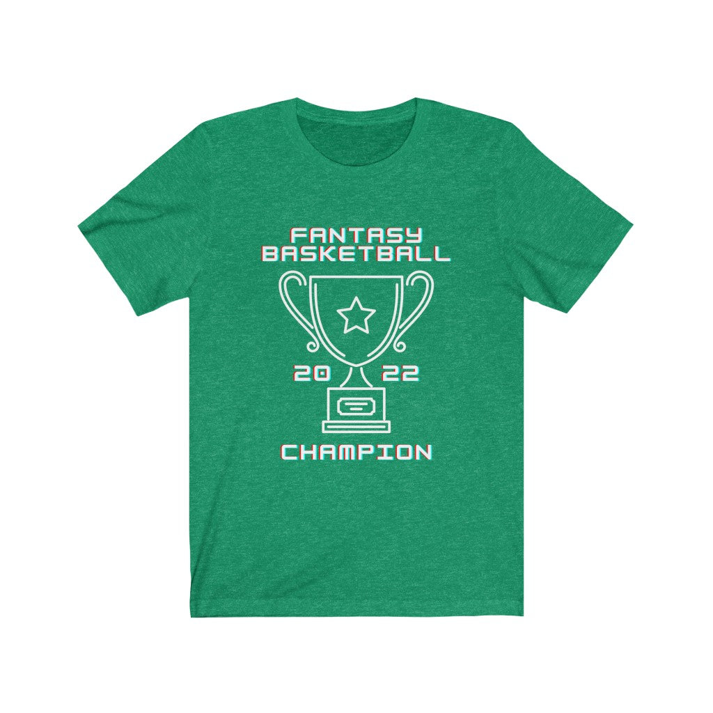 Fantasy Basketball Champion 2022 Tee | Fantasy Champ Men Women Shirt