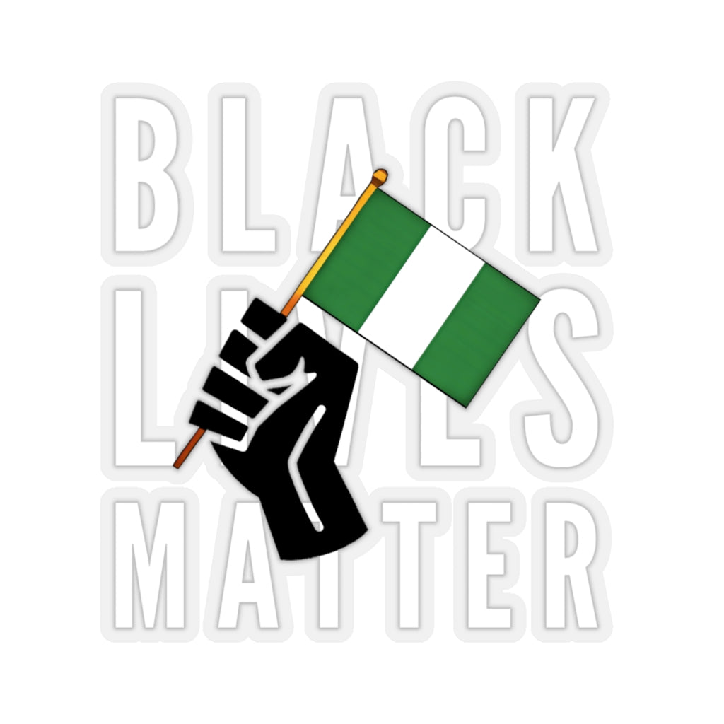 Black Lives Matter Nigeria Sticker | BLM