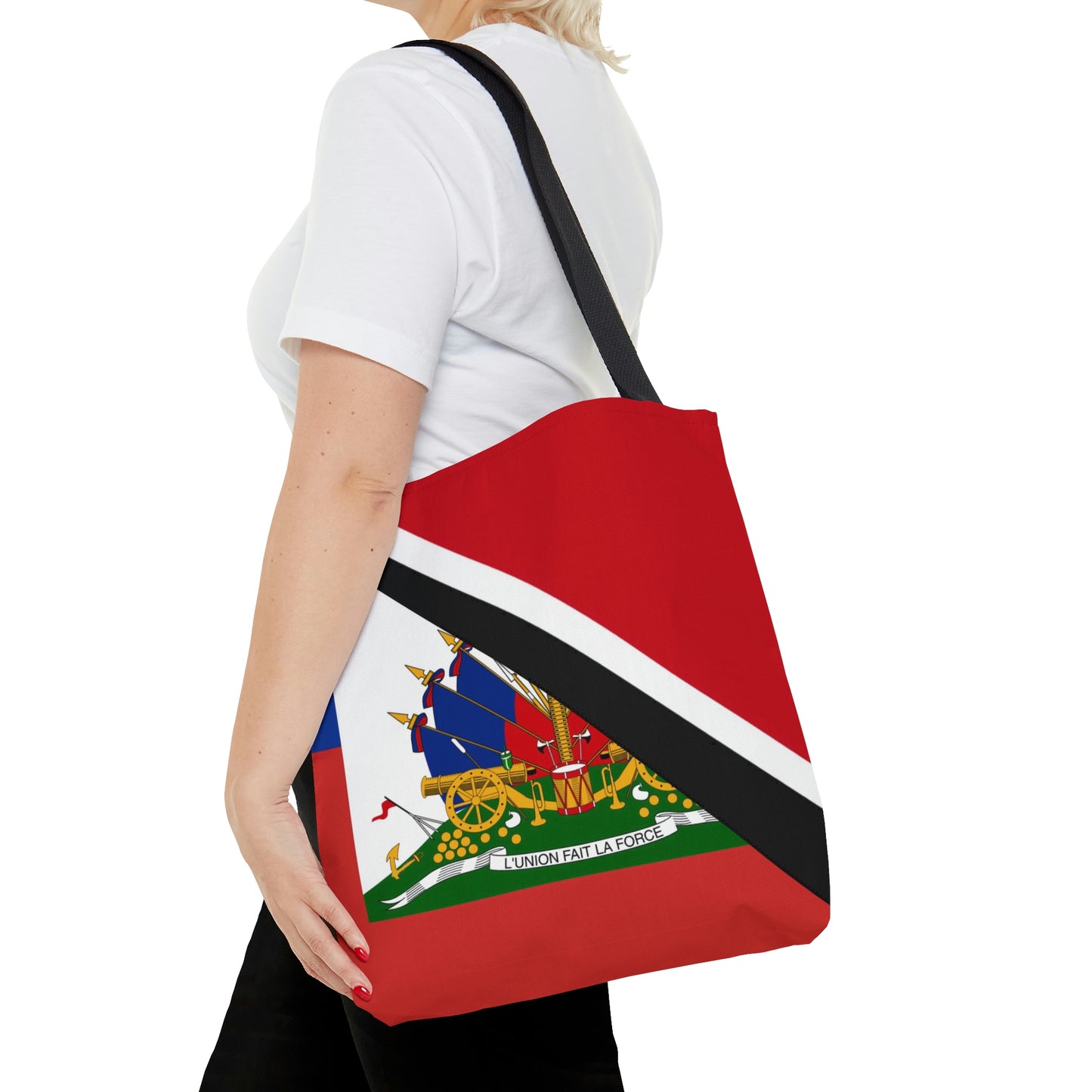 Haitian Trinidad and Tobago Flag Haitian Trini Tote Bag | Shoulder Bag