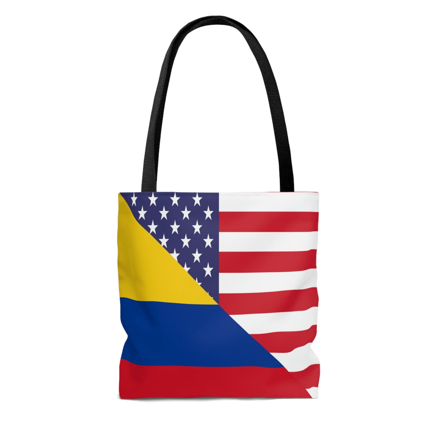 Colombian American Flag Colombia USA Tote Bag | Shoulder Bag