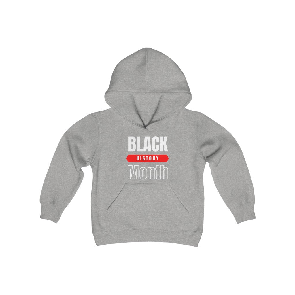 Kids Black History Month Youth Hoodie | Unisex Pullover