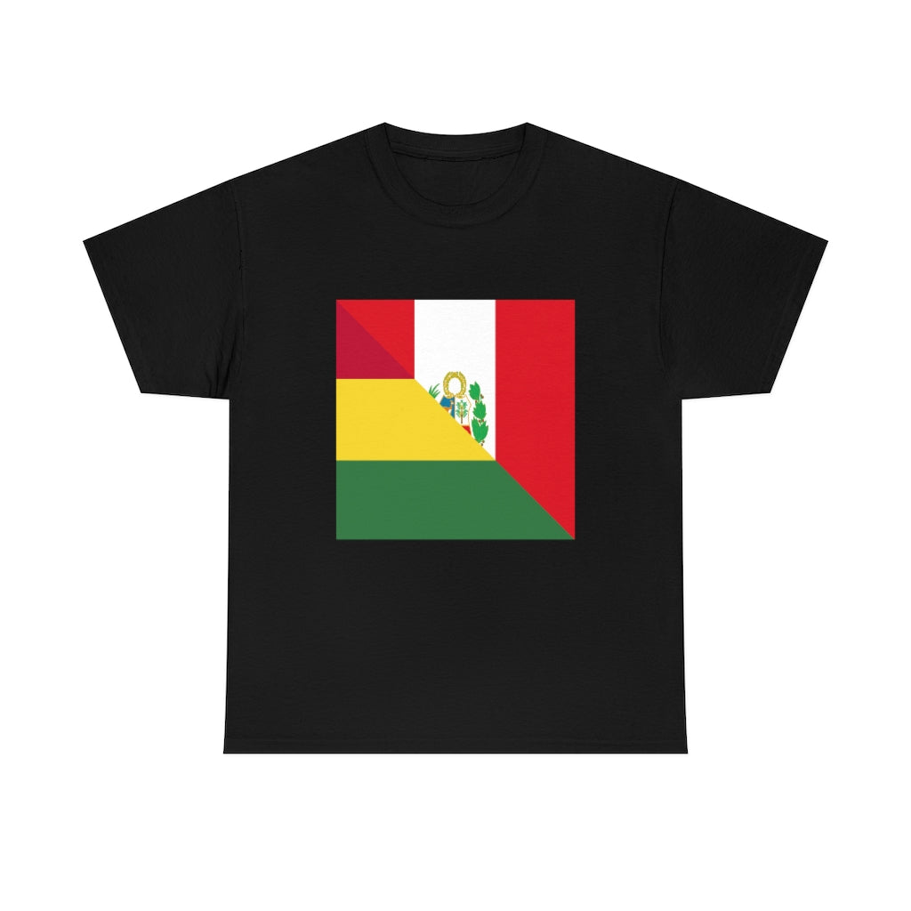 Peru Bolivia Flag Shirt | Peruvian Bolivian Men Women TShirt