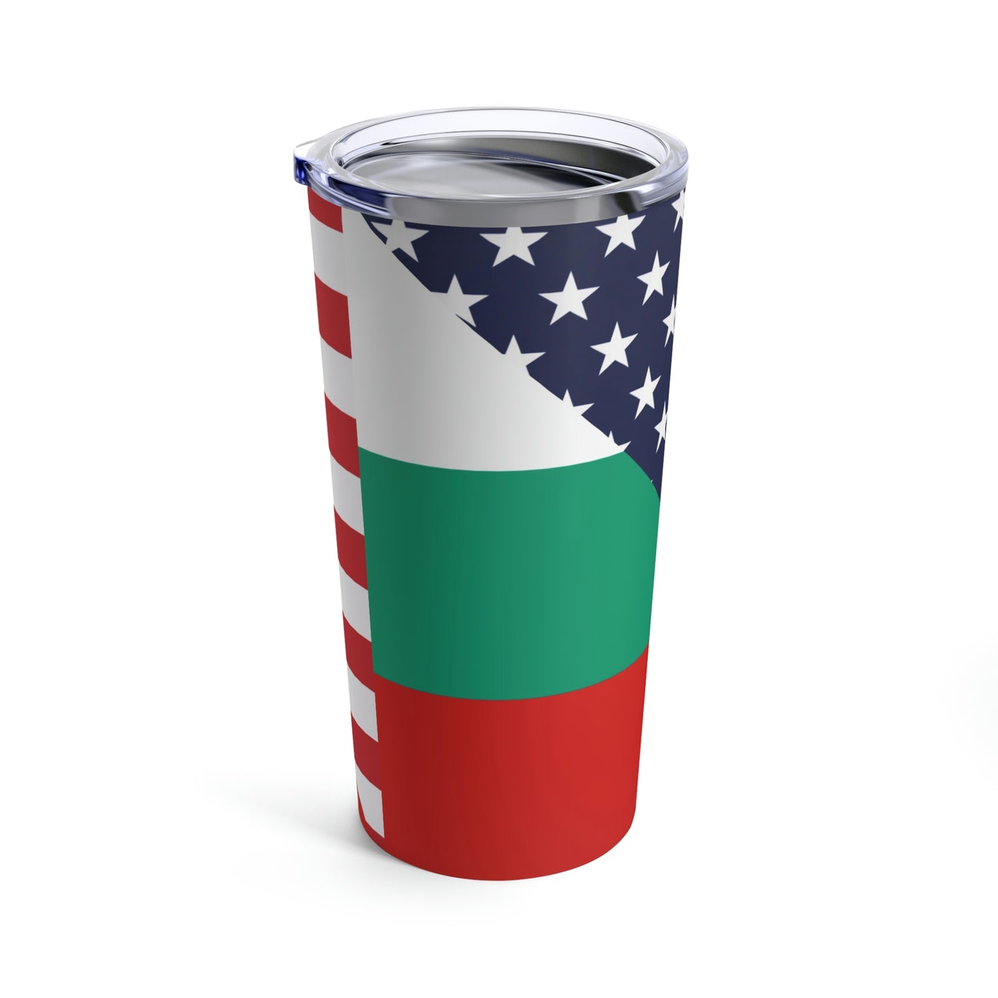 Bulgarian American Flag Bulgaria USA Tumbler 20oz