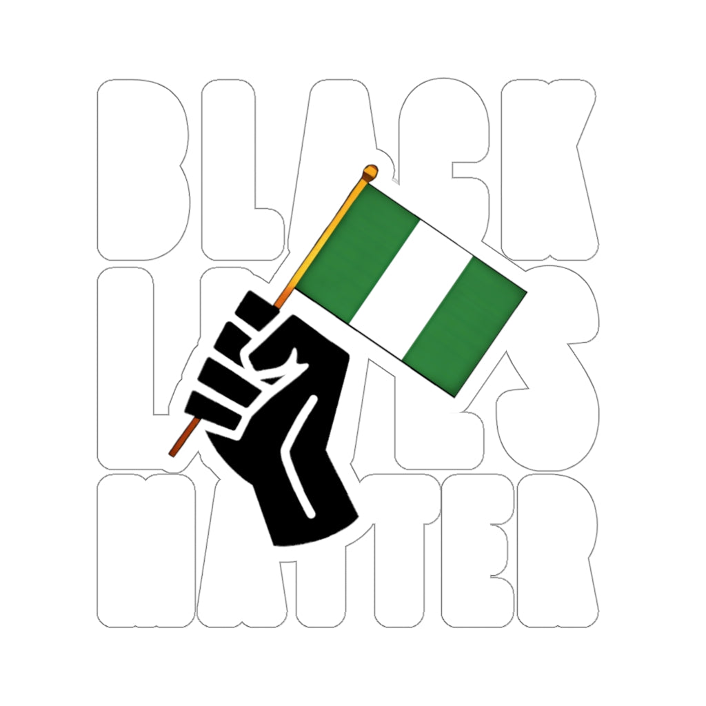 Black Lives Matter Nigeria Sticker | BLM